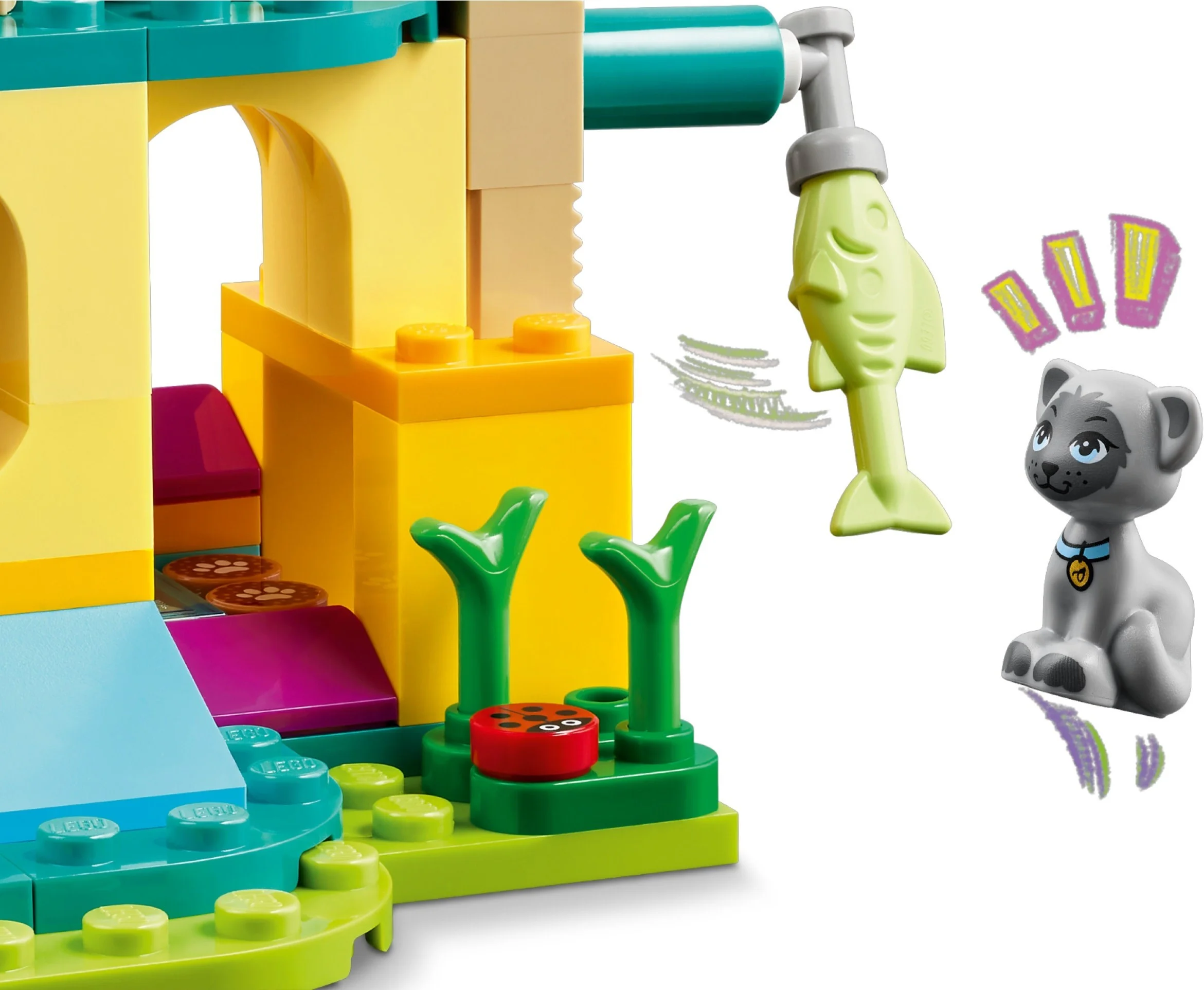 LEGO® 42612 Przygoda na kocim placu zabaw Kotki Plac Zabaw Nowe - zdjęcie 4