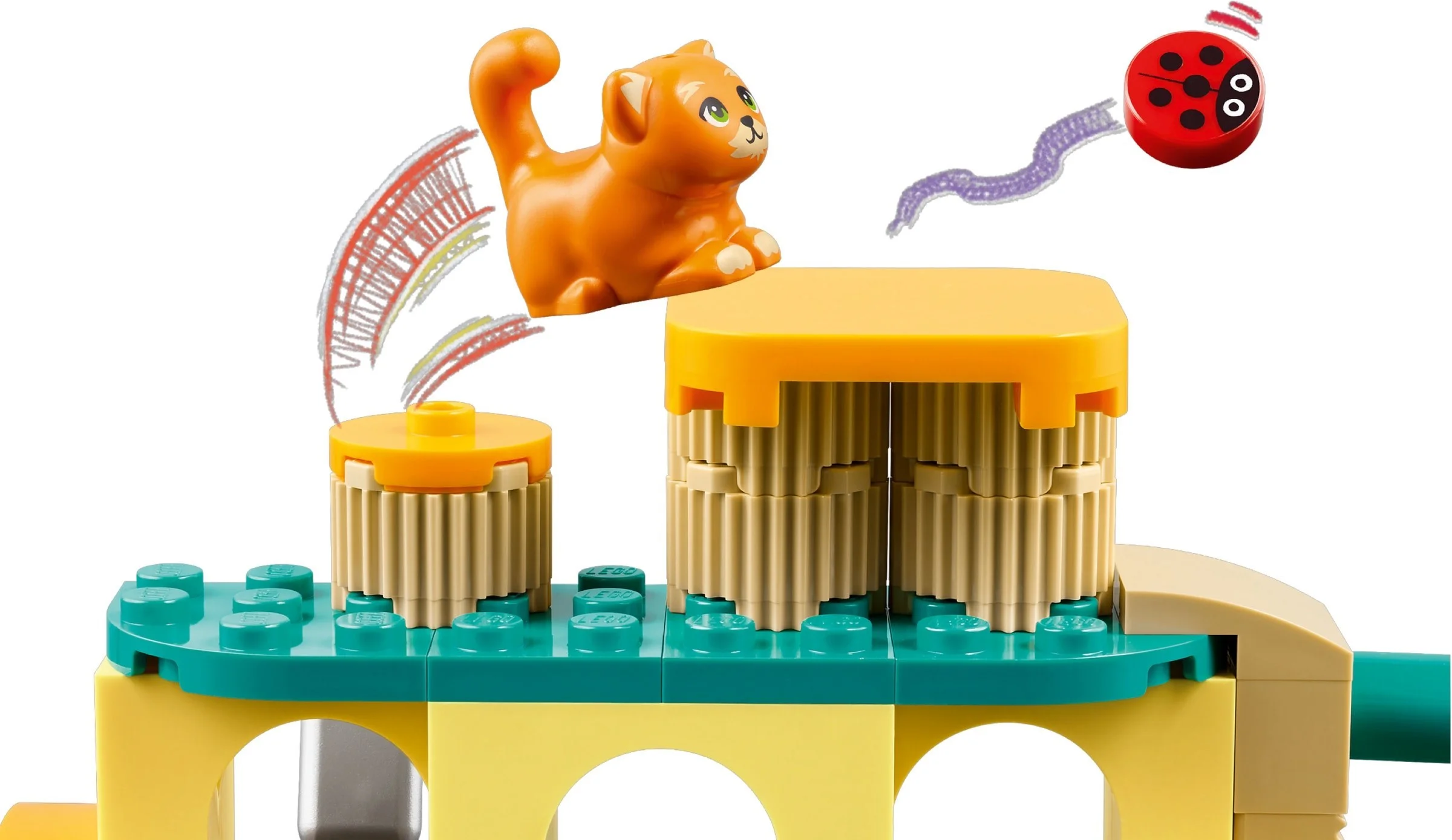 LEGO® 42612 Przygoda na kocim placu zabaw Kotki Plac Zabaw Nowe - zdjęcie 5