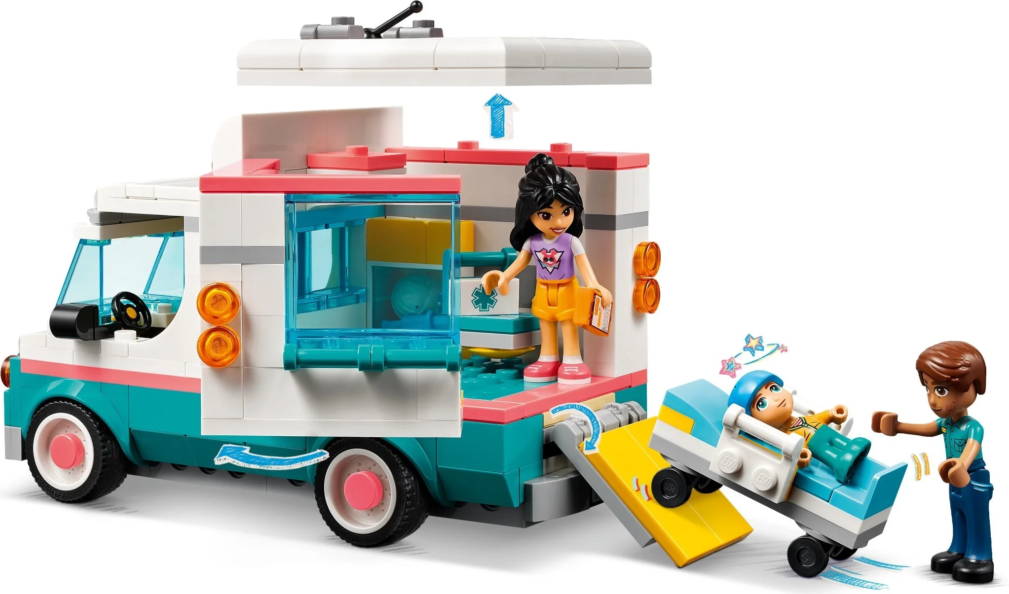 LEGO® 42613 Karetka szpitala w Heartlake - zdjęcie 3