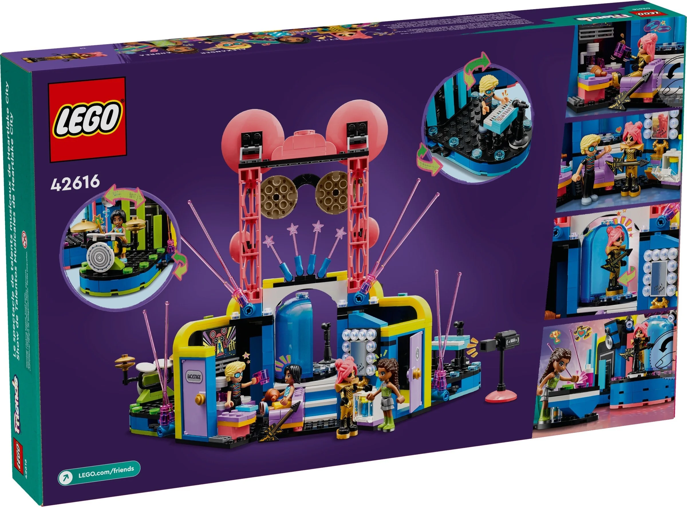 LEGO® 42616 Pokaz talentów muzycznych w Heartlake - zdjęcie 5