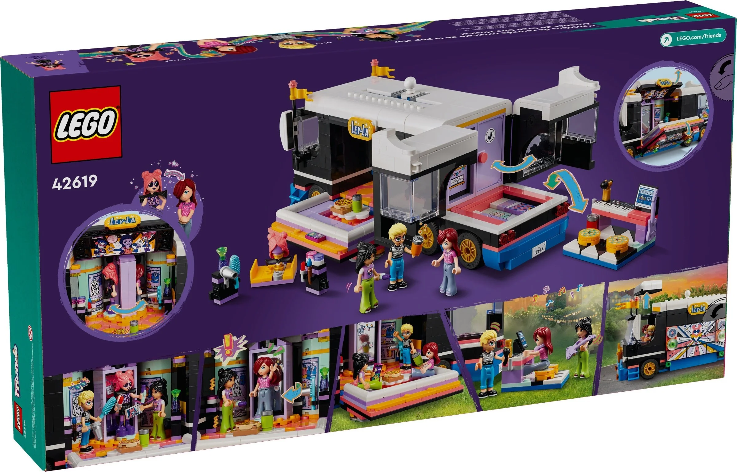 LEGO® 42619 Autobus koncertowy gwiazdy popu - zdjęcie 5