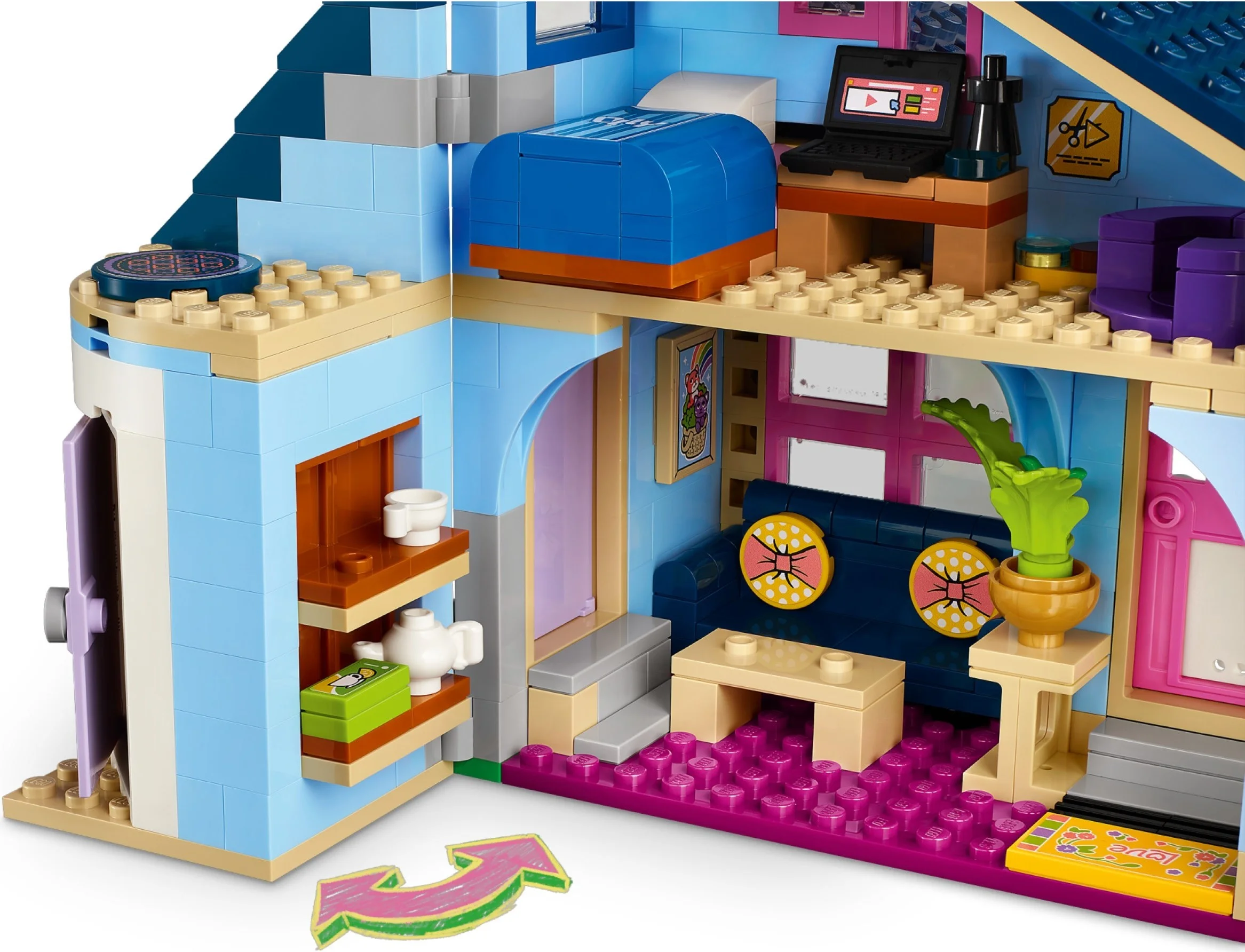 LEGO® 42620 Dom rodzinny Olly’ego i Paisley - zdjęcie 10