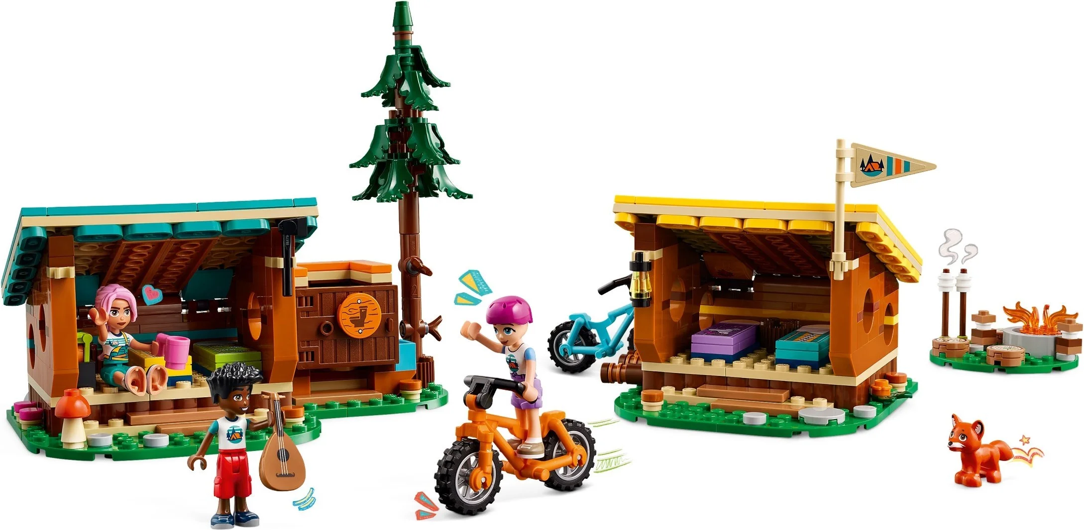 LEGO® 42624 Przytulne domki na letnim obozie - zdjęcie 2