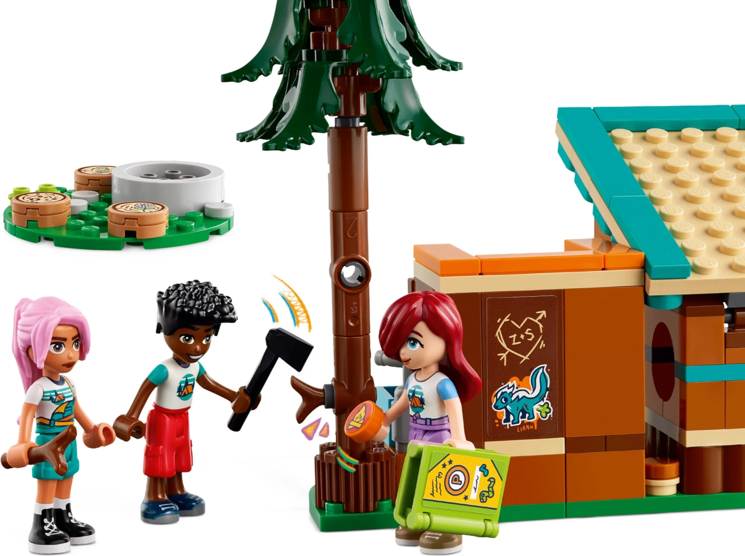 LEGO® 42624 Przytulne domki na letnim obozie - zdjęcie 4
