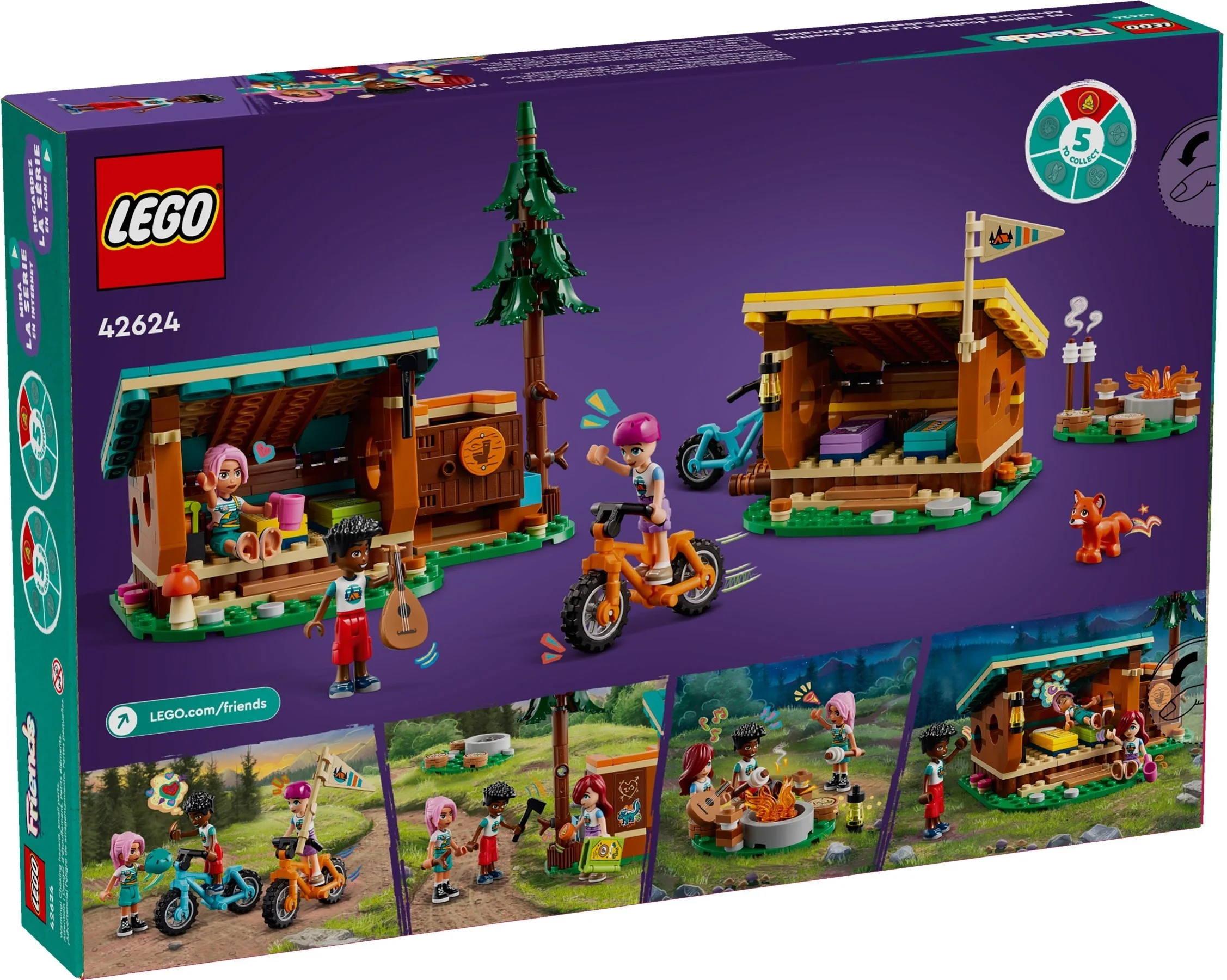 LEGO® 42624 Przytulne domki na letnim obozie - zdjęcie 7