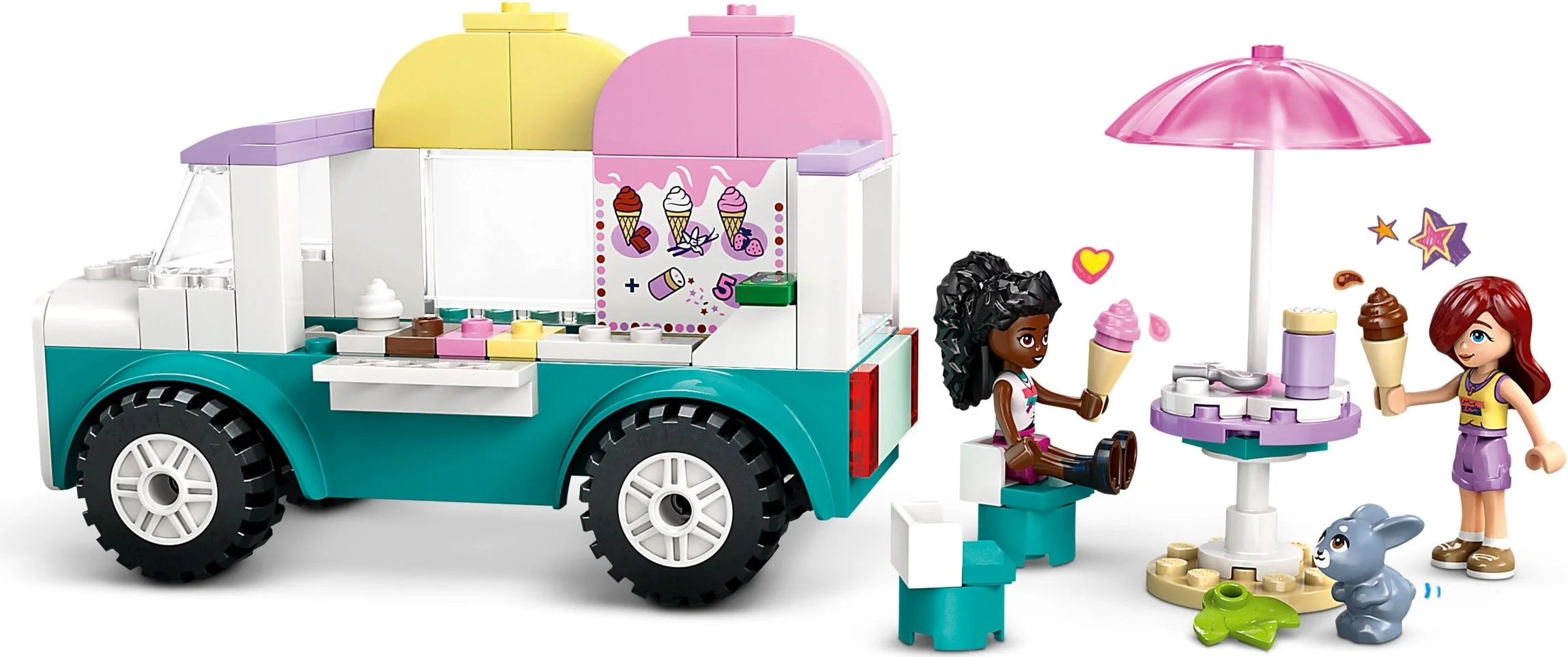 LEGO® 42644 Furgonetka z lodami w mieście Heartlake - zdjęcie 9