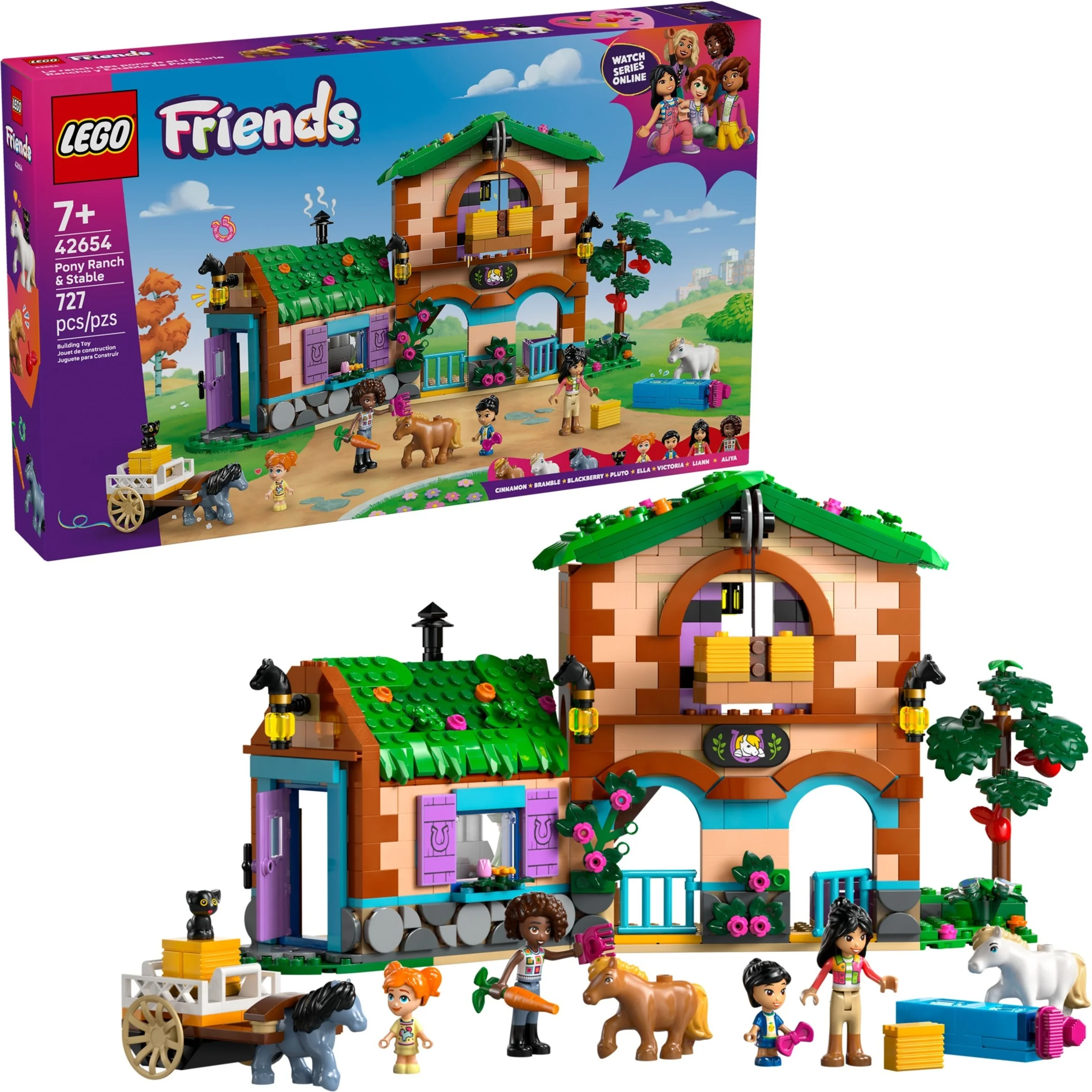 LEGO® 42654 Ranczo kucyków i stajnia - zdjęcie 5