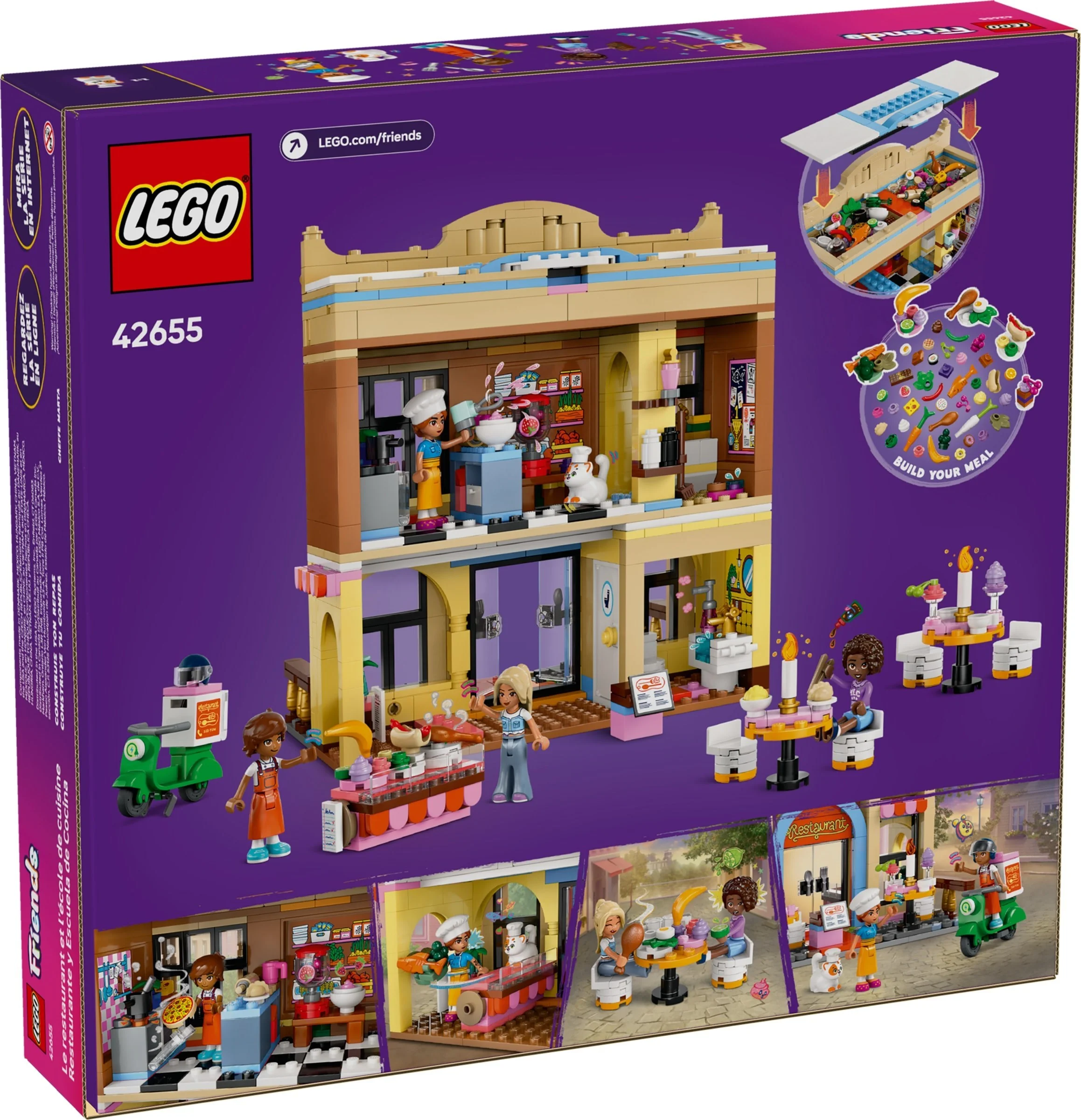 LEGO® 42655 Restauracja i szkoła gotowania - zdjęcie 2