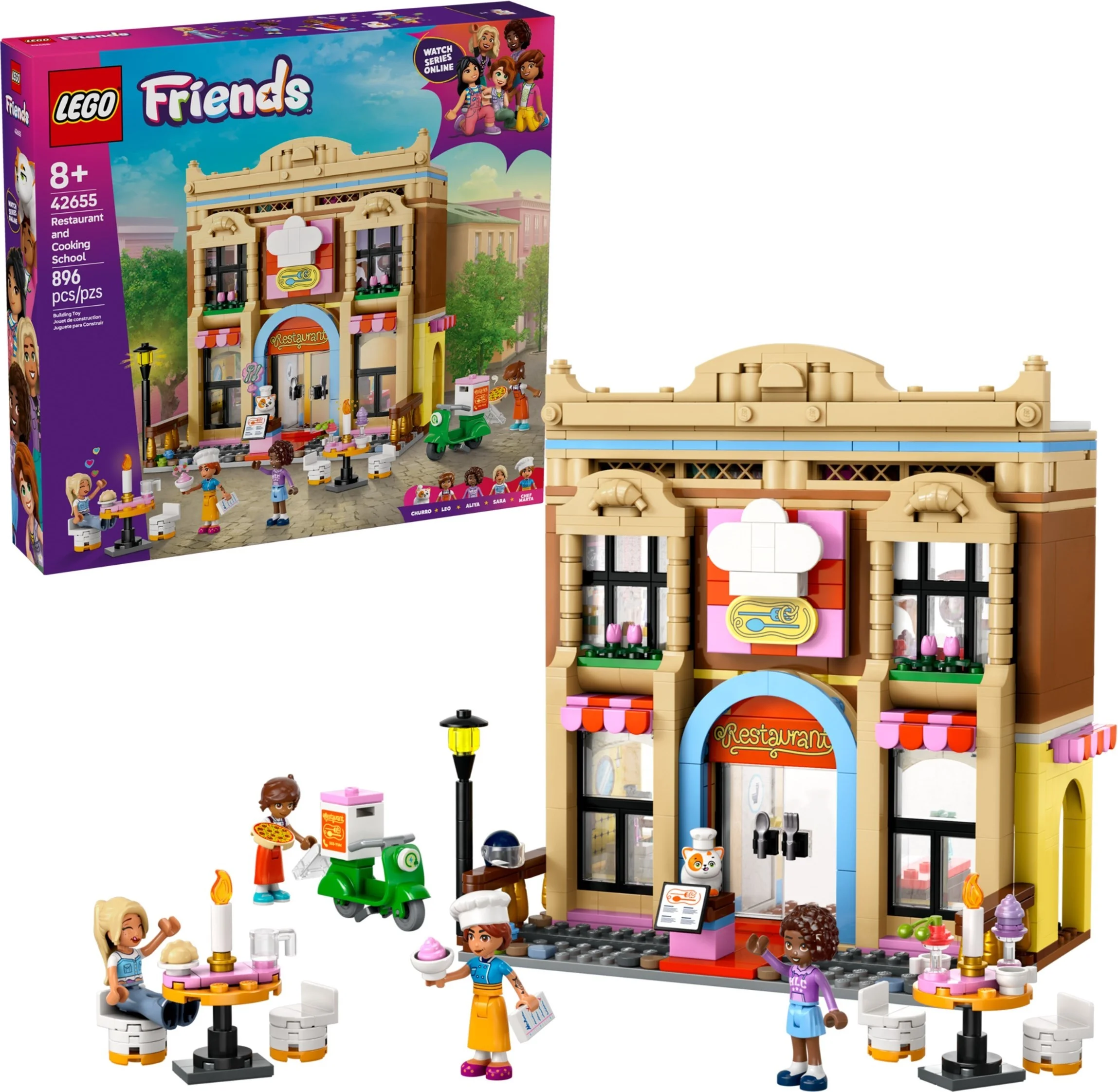 LEGO® 42655 Restauracja i szkoła gotowania - zdjęcie 6