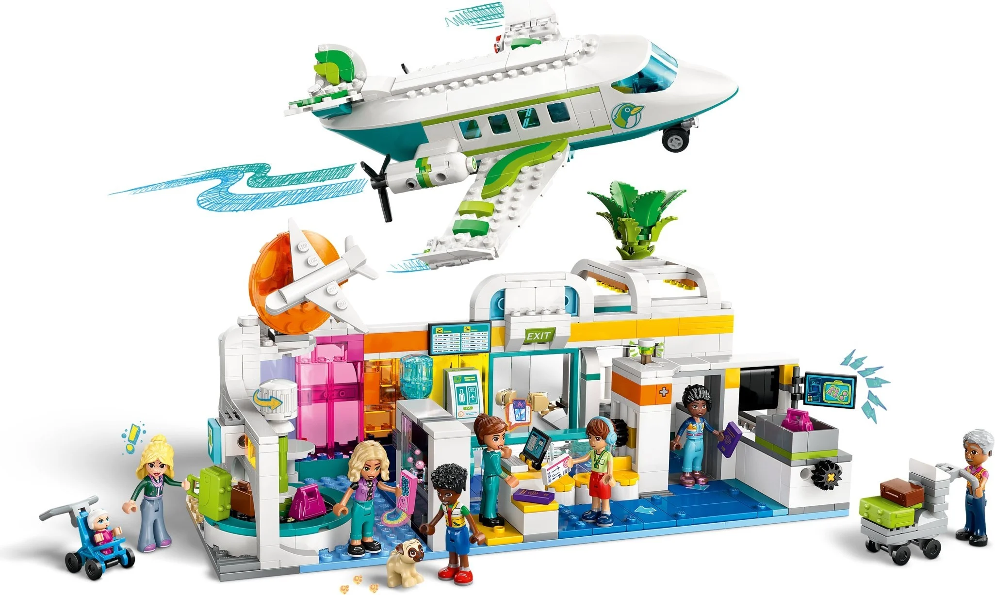 LEGO® 42656 Samolot i lotnisko w mieście Heartlake - zdjęcie 10