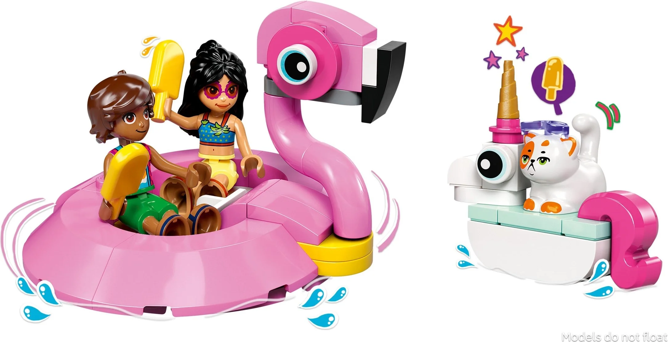 LEGO® 42658 Impreza na basenie z jednorożcem i flamingiem - zdjęcie 10