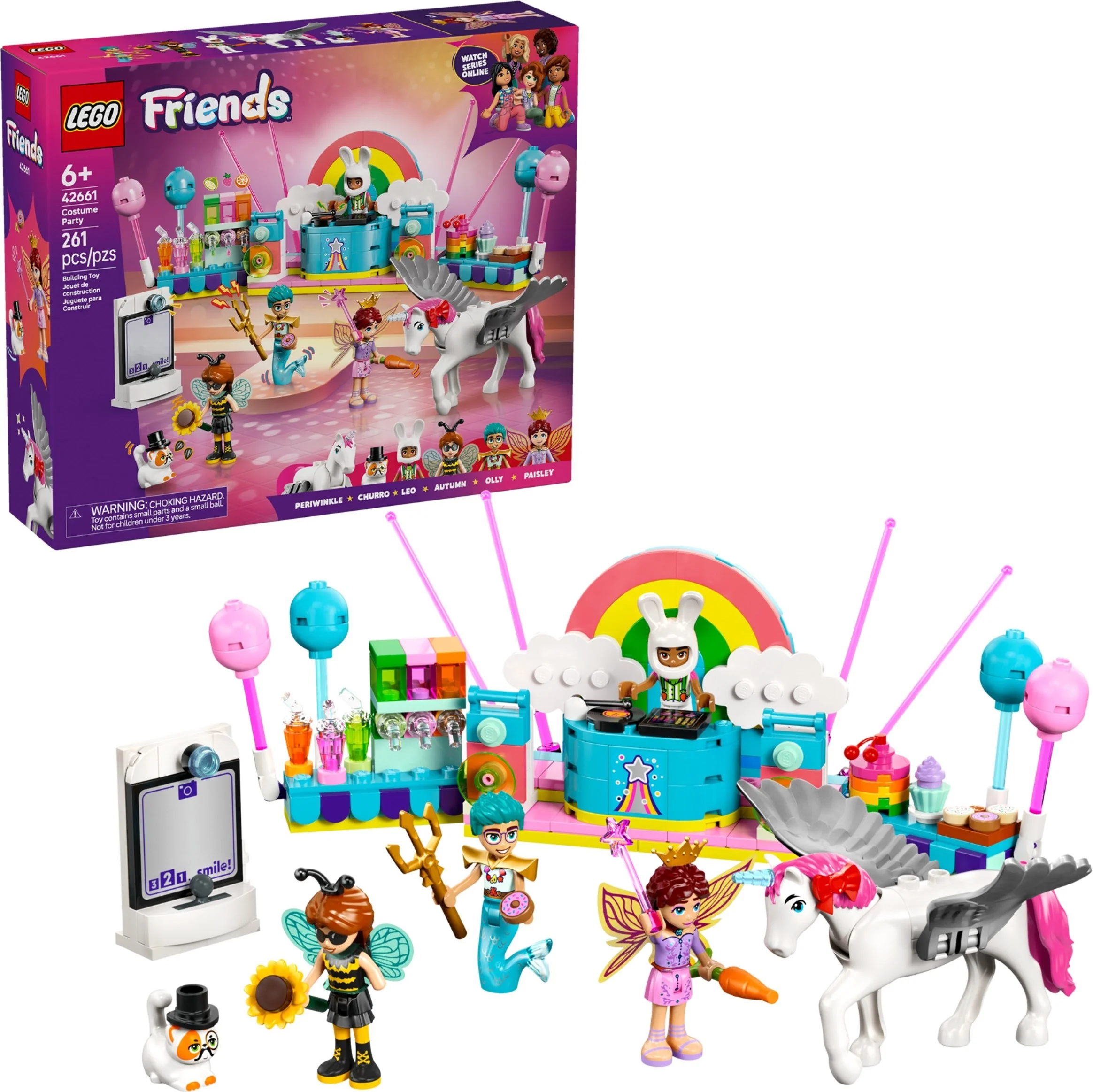 LEGO® 42661 Bal przebierańców z jednorożcem i wróżką - zdjęcie 4