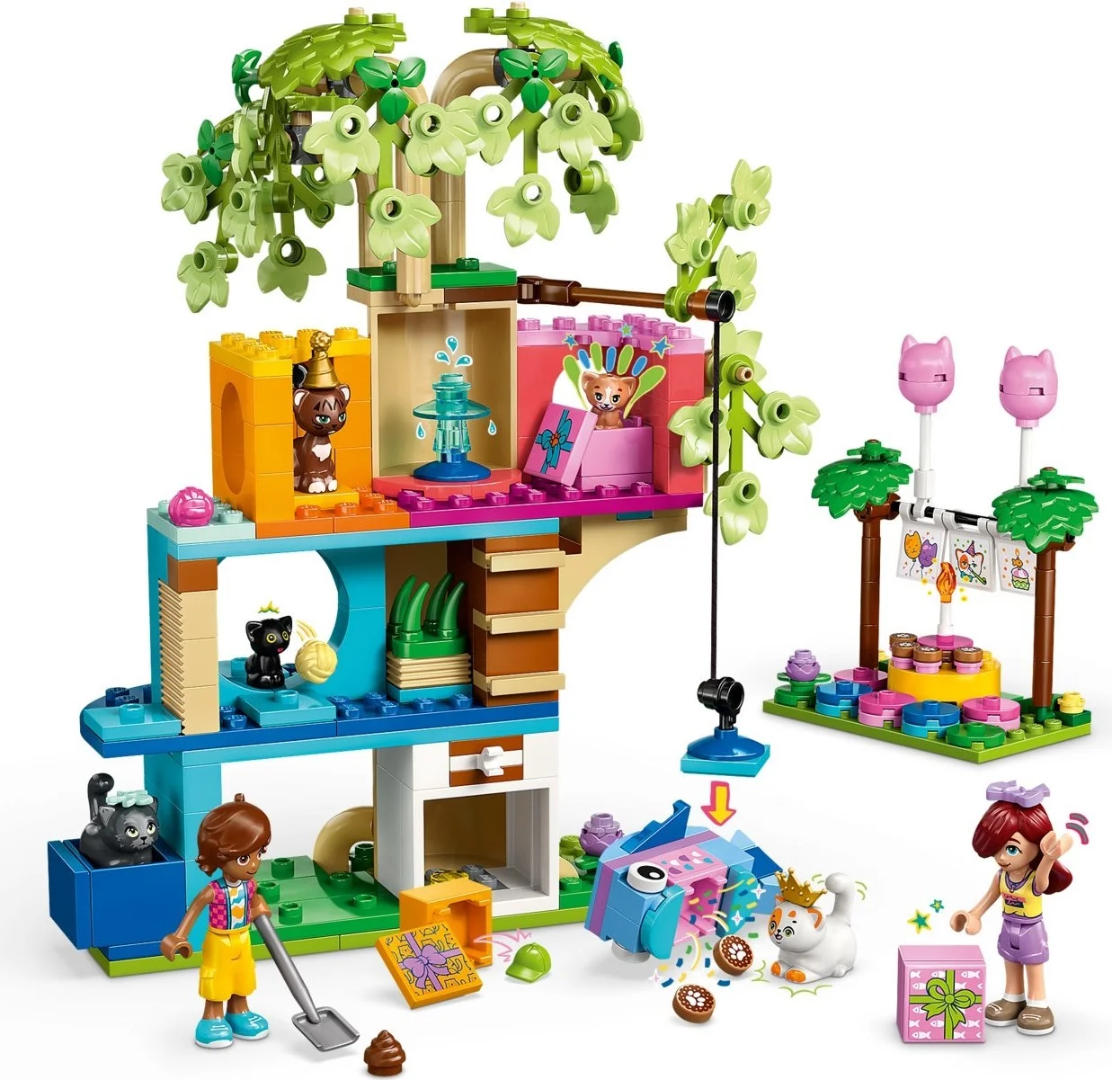 LEGO® 42666 Kocie przyjęcie urodzinowe i domek na drzewie - zdjęcie 13