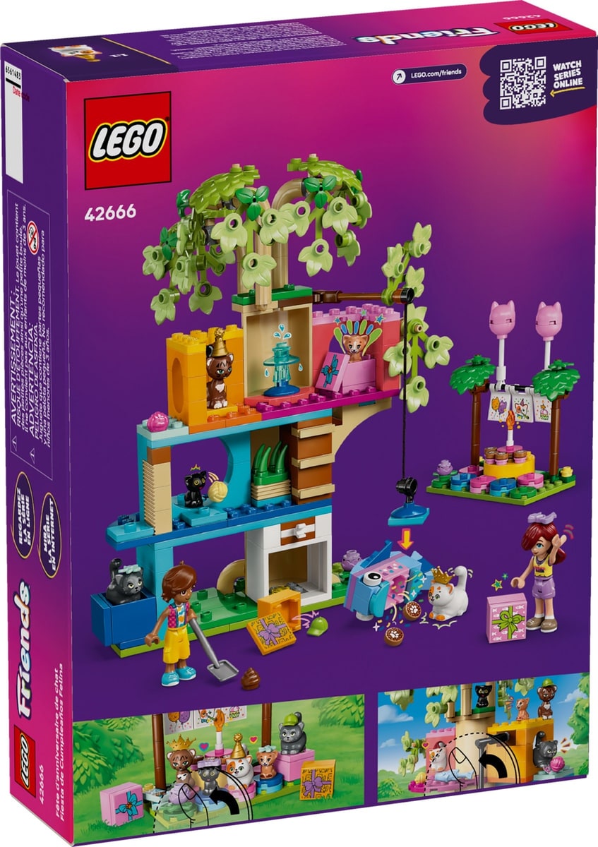 LEGO® 42666 Kocie przyjęcie urodzinowe i domek na drzewie - zdjęcie 4
