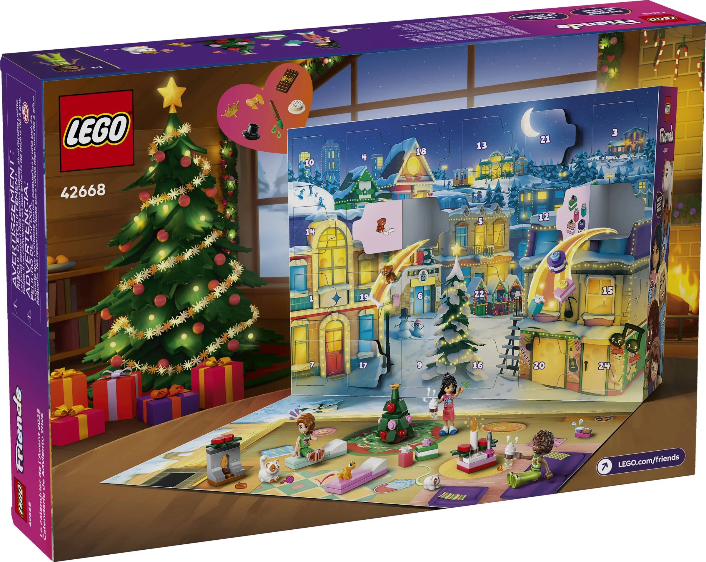 LEGO® 42668 Kalendarz Adwentowy na 2025 Rok Torba - zdjęcie 2