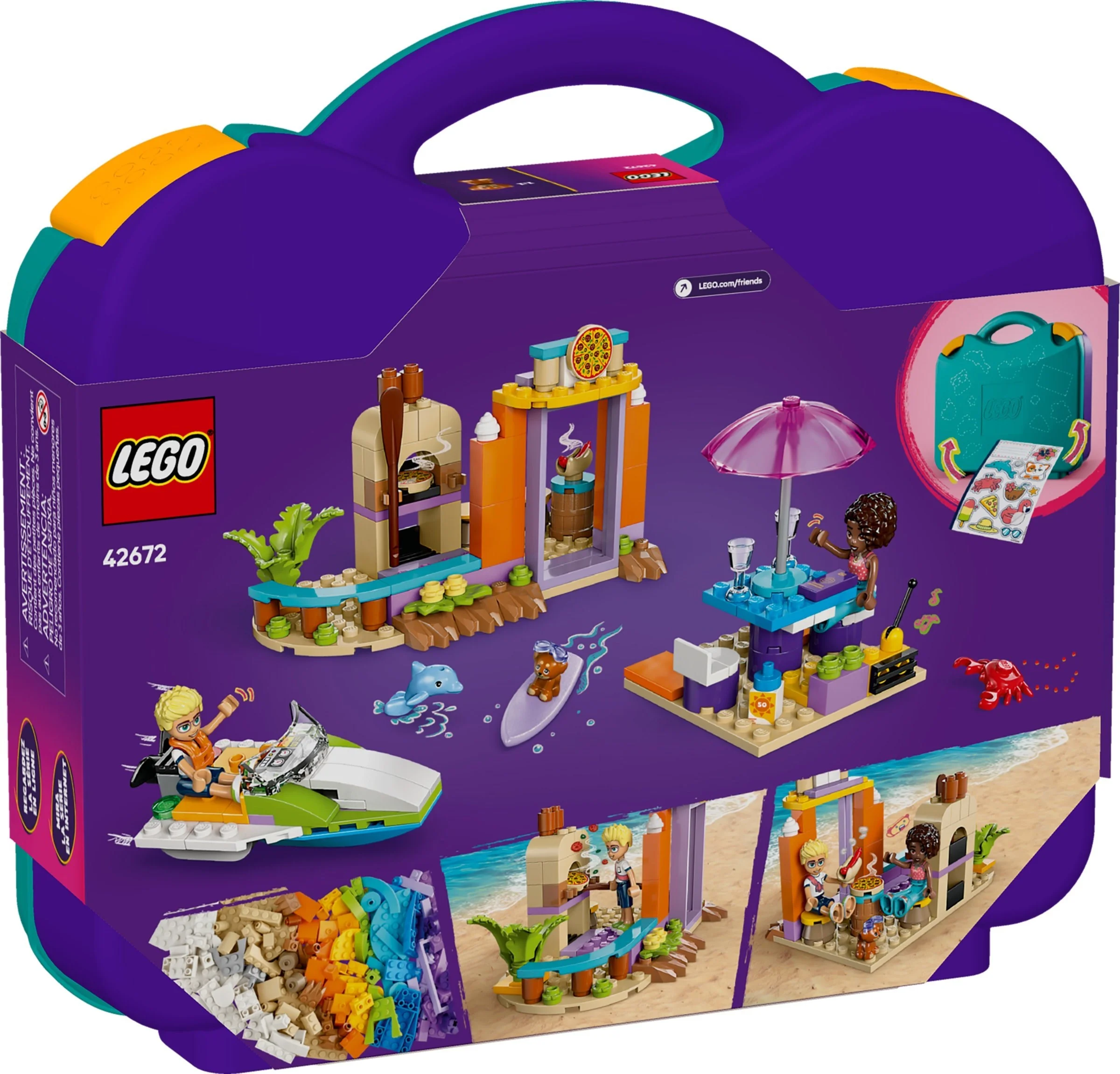 LEGO® 42672 Kreatywna walizka plażowa - zdjęcie 2
