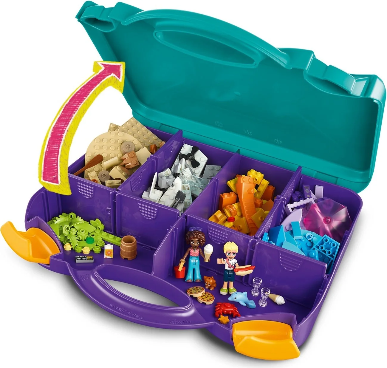 LEGO® 42672 Kreatywna walizka plażowa - zdjęcie 7