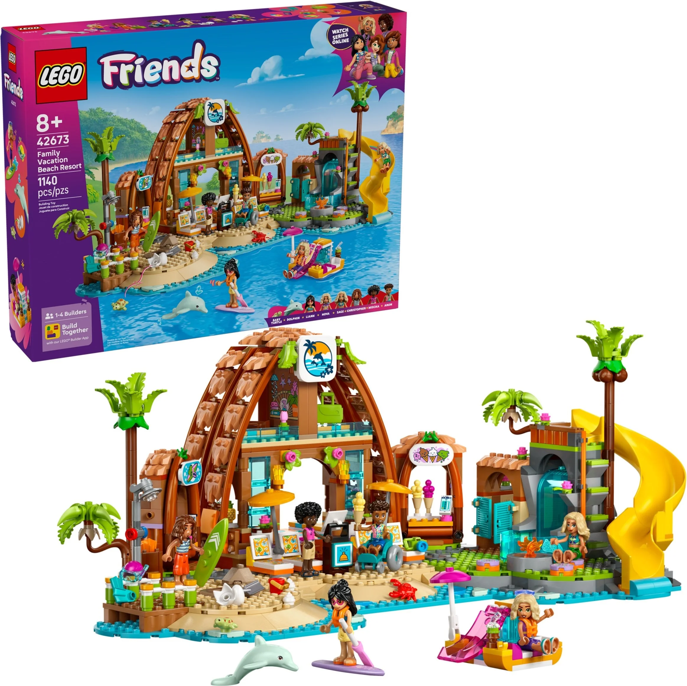LEGO® 42673 Rodzinne wakacje na plaży - zdjęcie 5