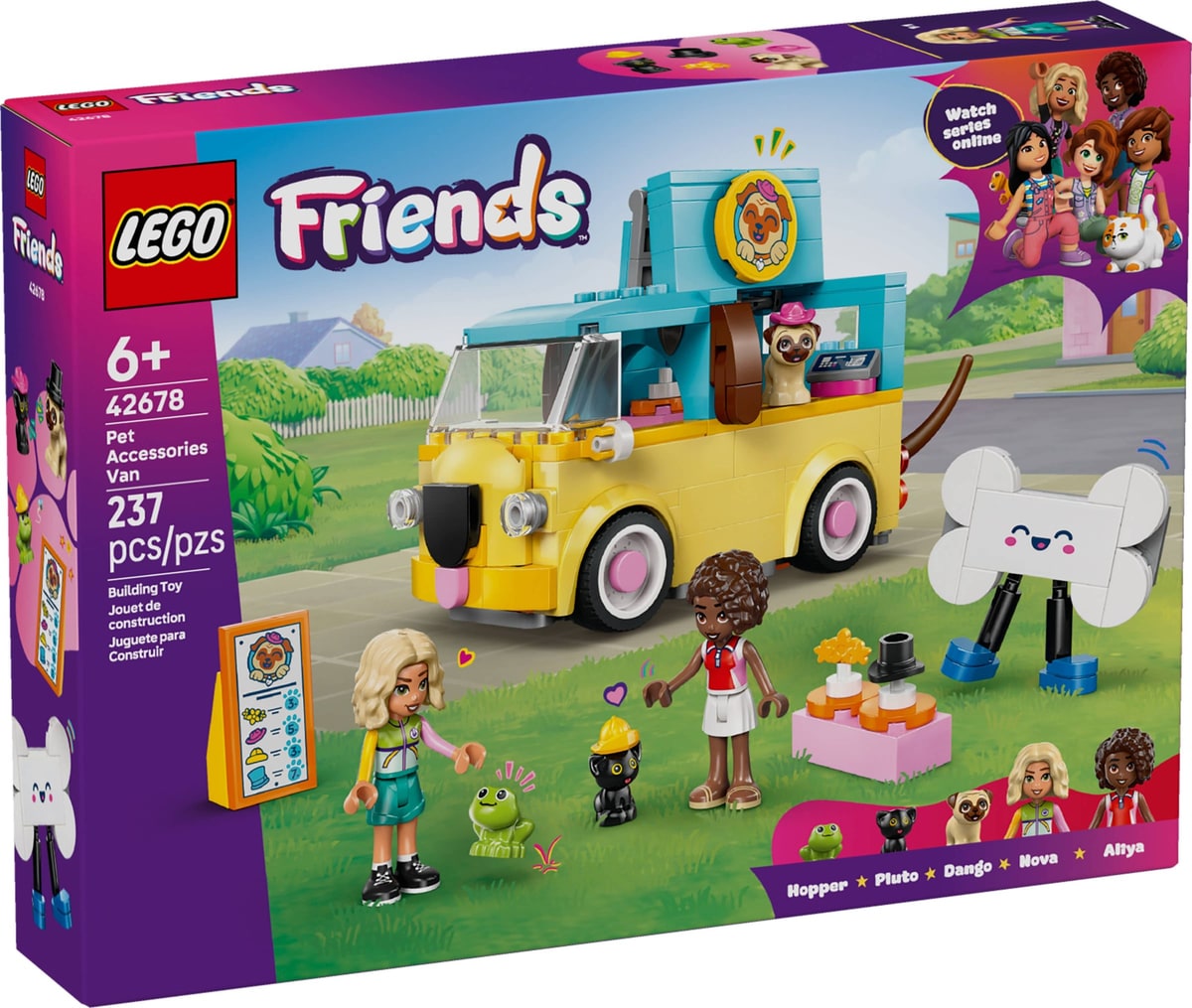 LEGO® 42678 Furgonetka z akcesoriami dla zwierząt - zdjęcie 4