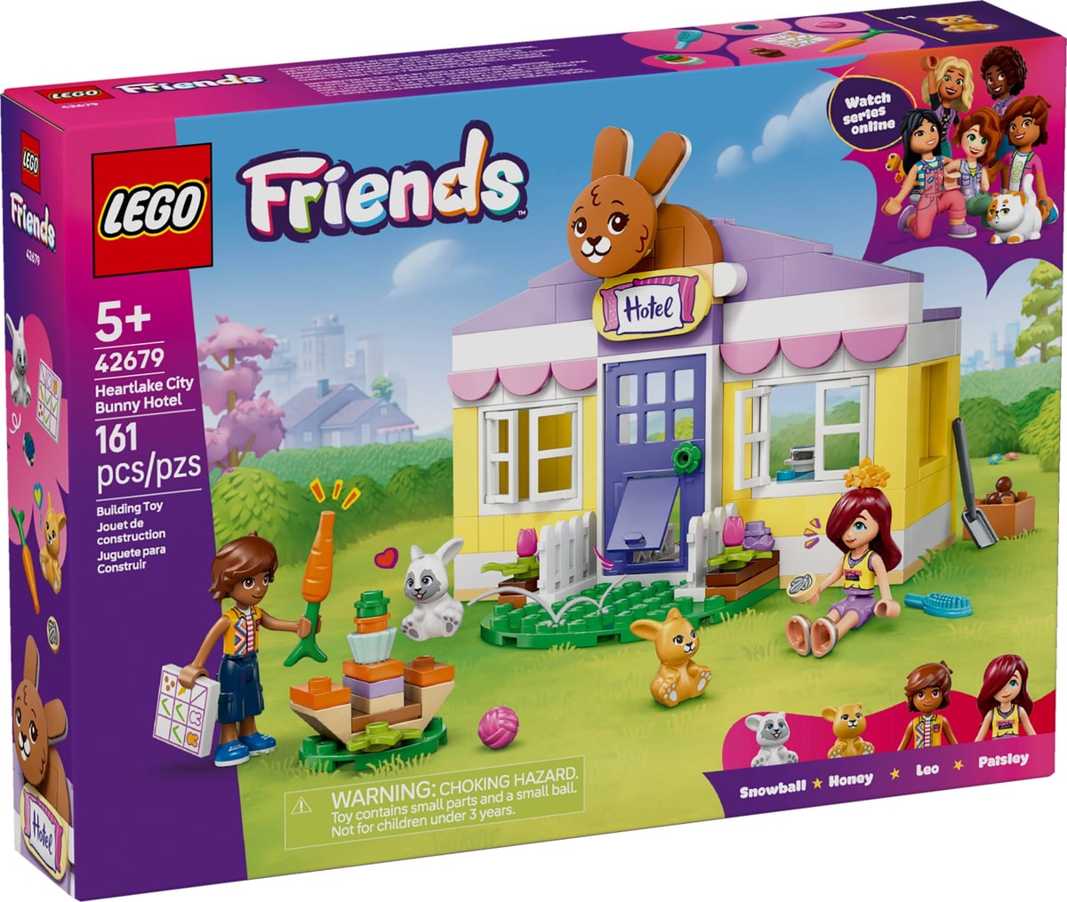 LEGO® 42679 Hotel dla królików w mieście Heartlake - zdjęcie 4