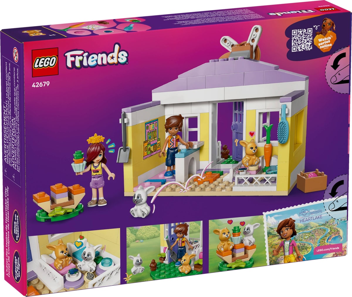 LEGO® 42679 Hotel dla królików w mieście Heartlake - zdjęcie 6