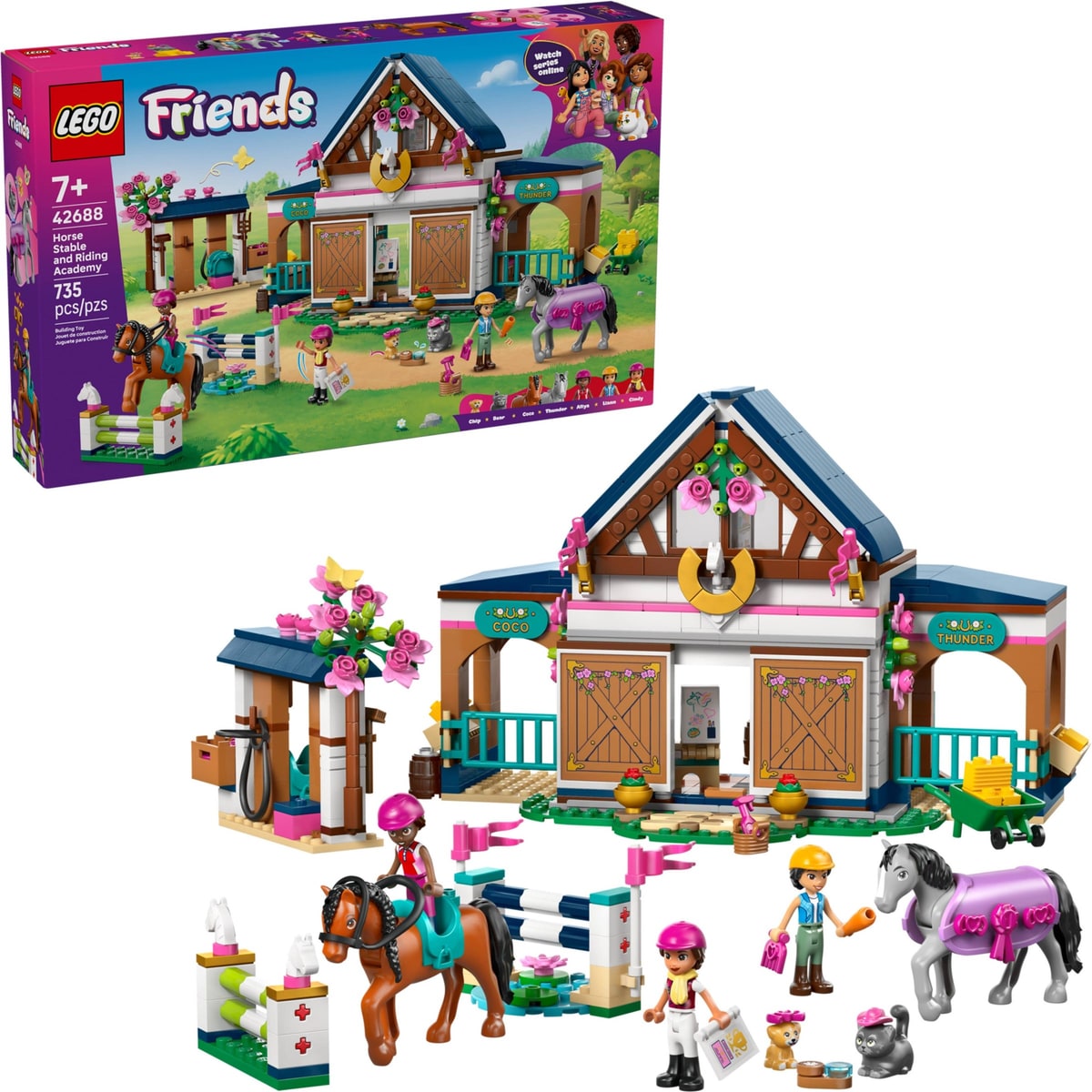 LEGO® 42688 Stadnina i szkółka jeździecka - zdjęcie 6