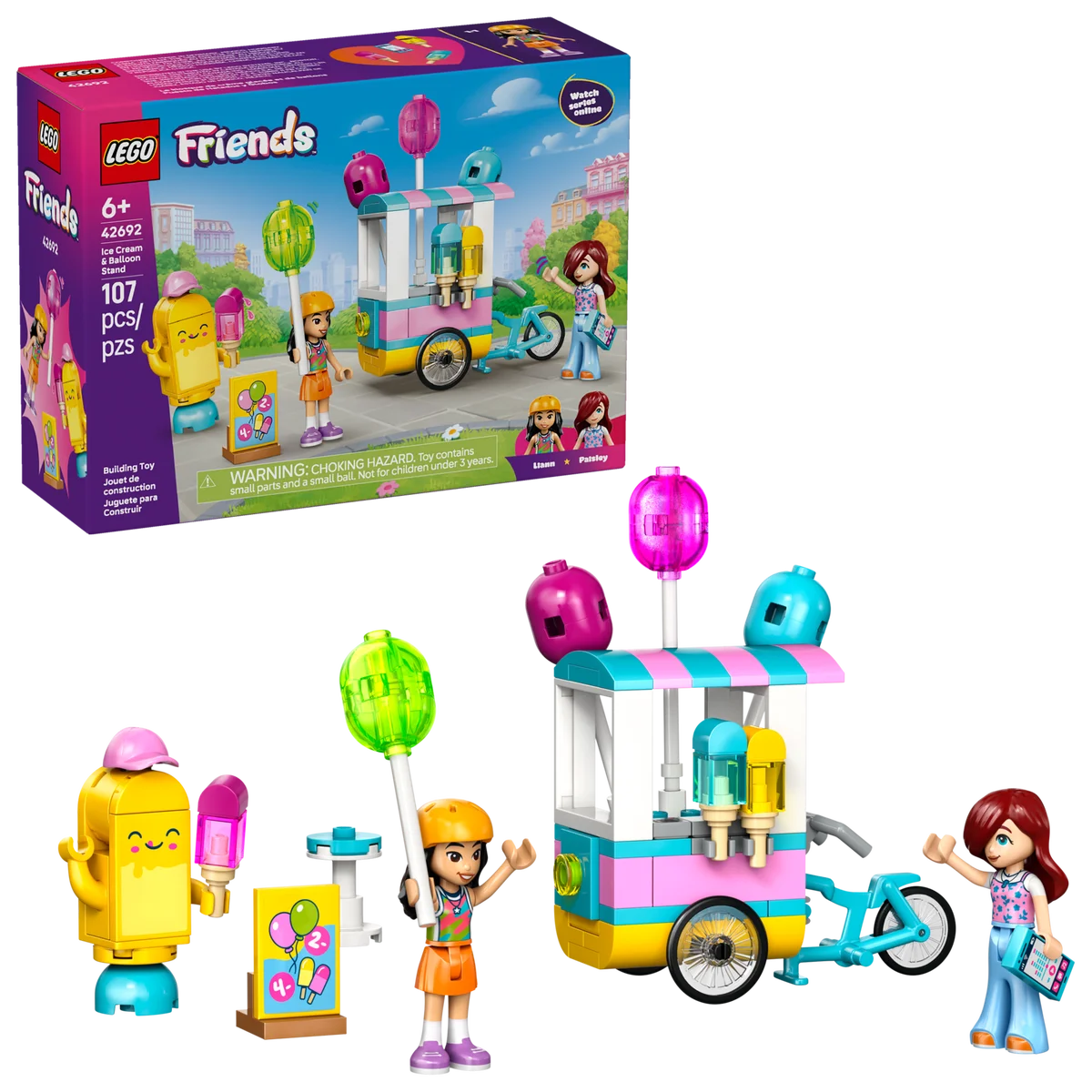 LEGO® 42692 Stoisko z lodami i balonami - zdjęcie 15