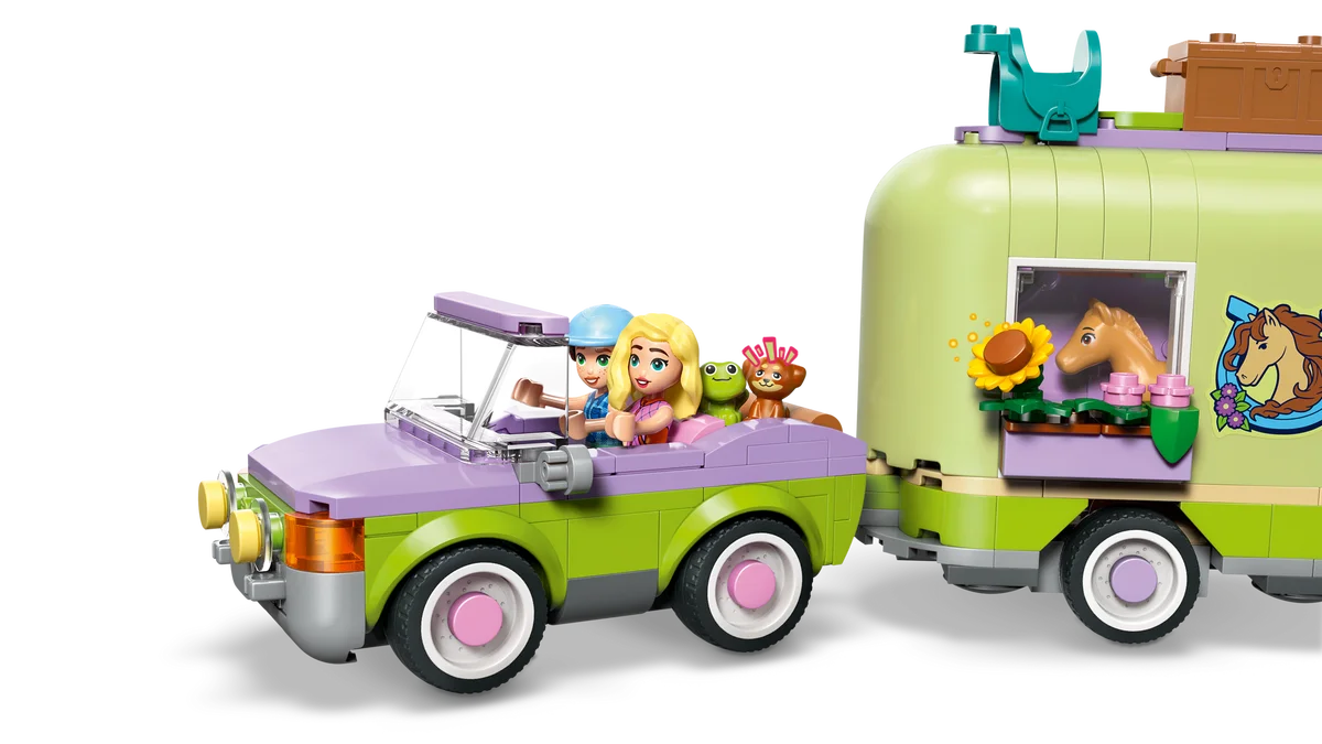 LEGO® 42695 LEGO Friends Przyczepa z koniem i źrebaczkiem - zdjęcie 13