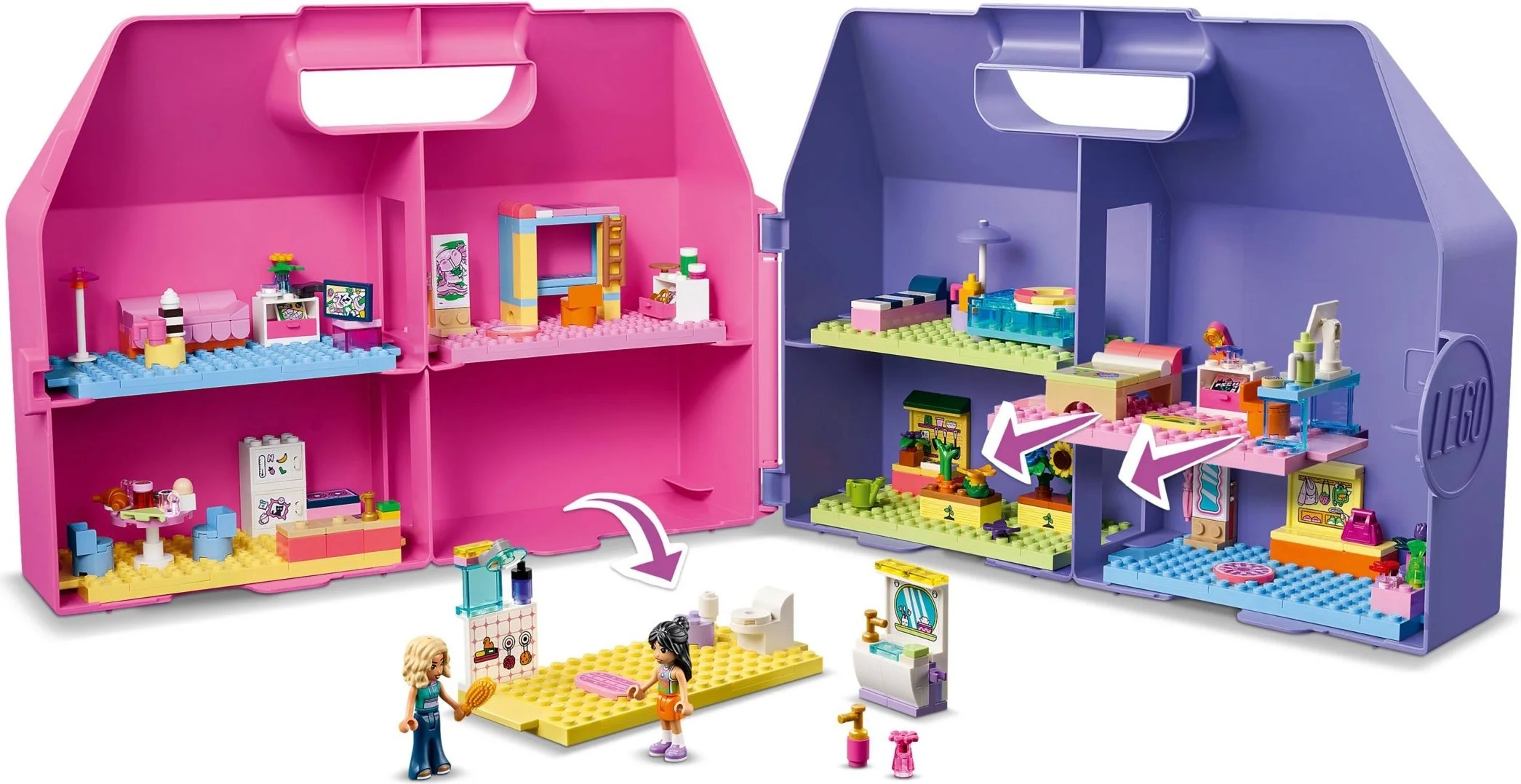 LEGO® 42697 Kreatywna walizka z domkiem dla lalek - zdjęcie 20