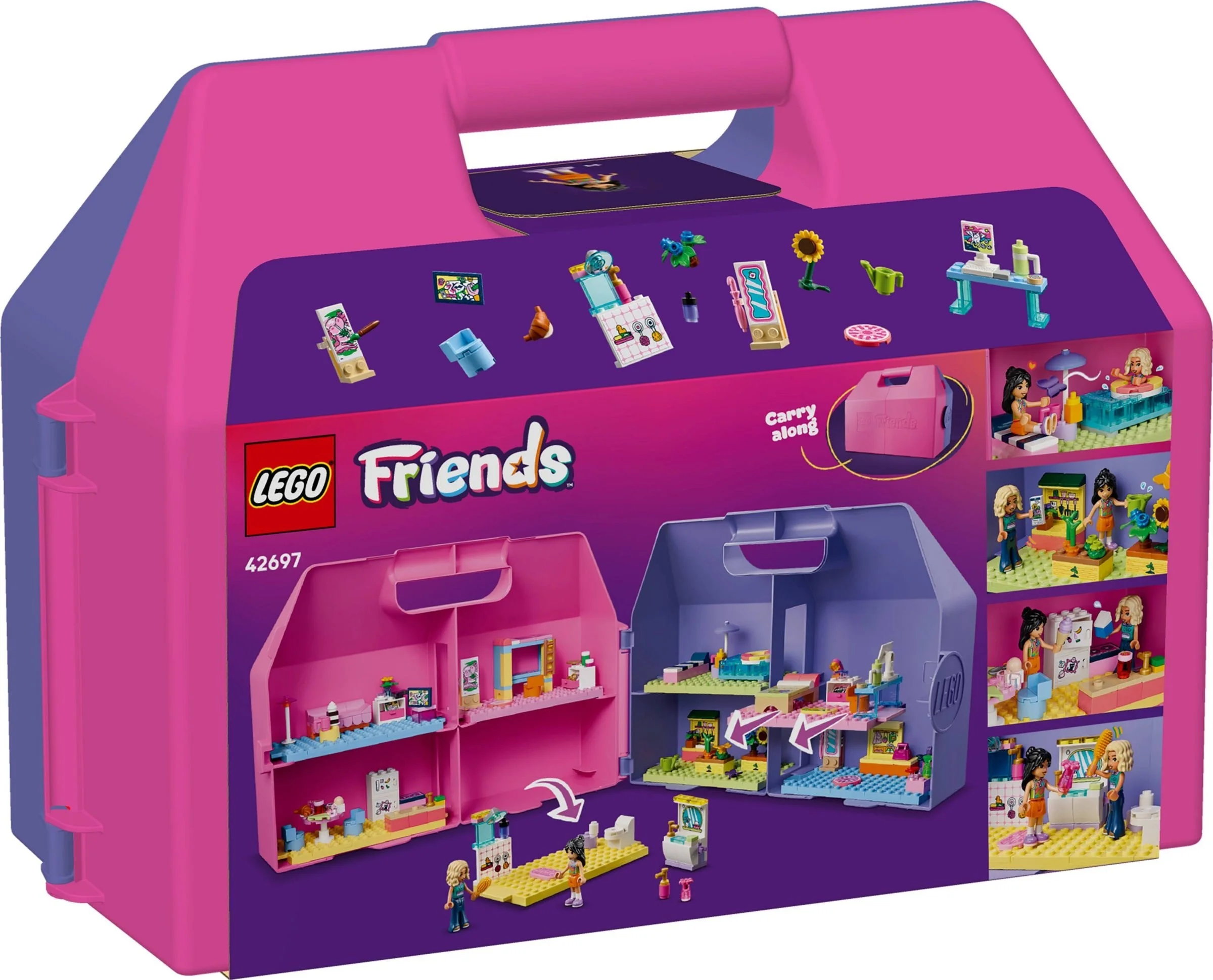 LEGO® 42697 Kreatywna walizka z domkiem dla lalek - zdjęcie 4