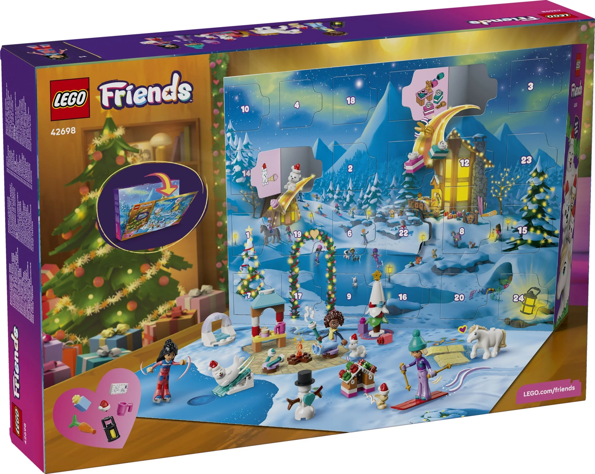 LEGO® 42698 LEGO Friends Kalendarz adwentowy na 2026 rok - zdjęcie 2