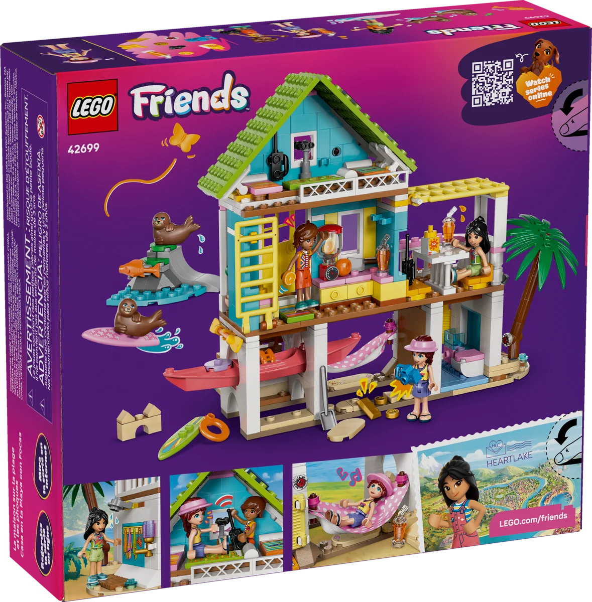 LEGO® 42699 Domek na plaży z fokami - zdjęcie 2