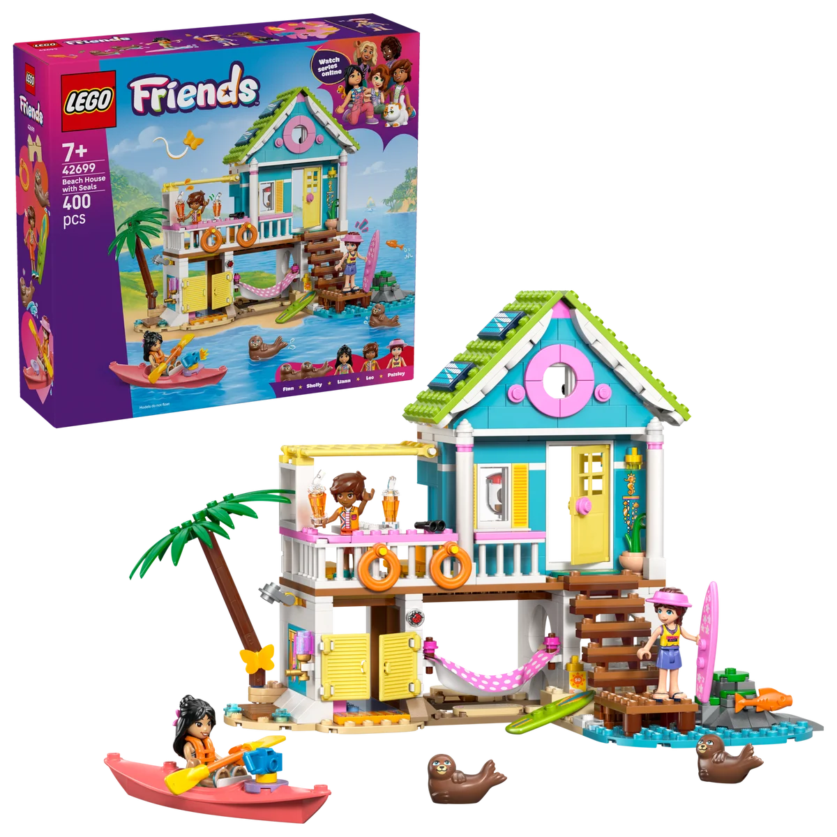 LEGO® 42699 Domek na plaży z fokami - zdjęcie 11