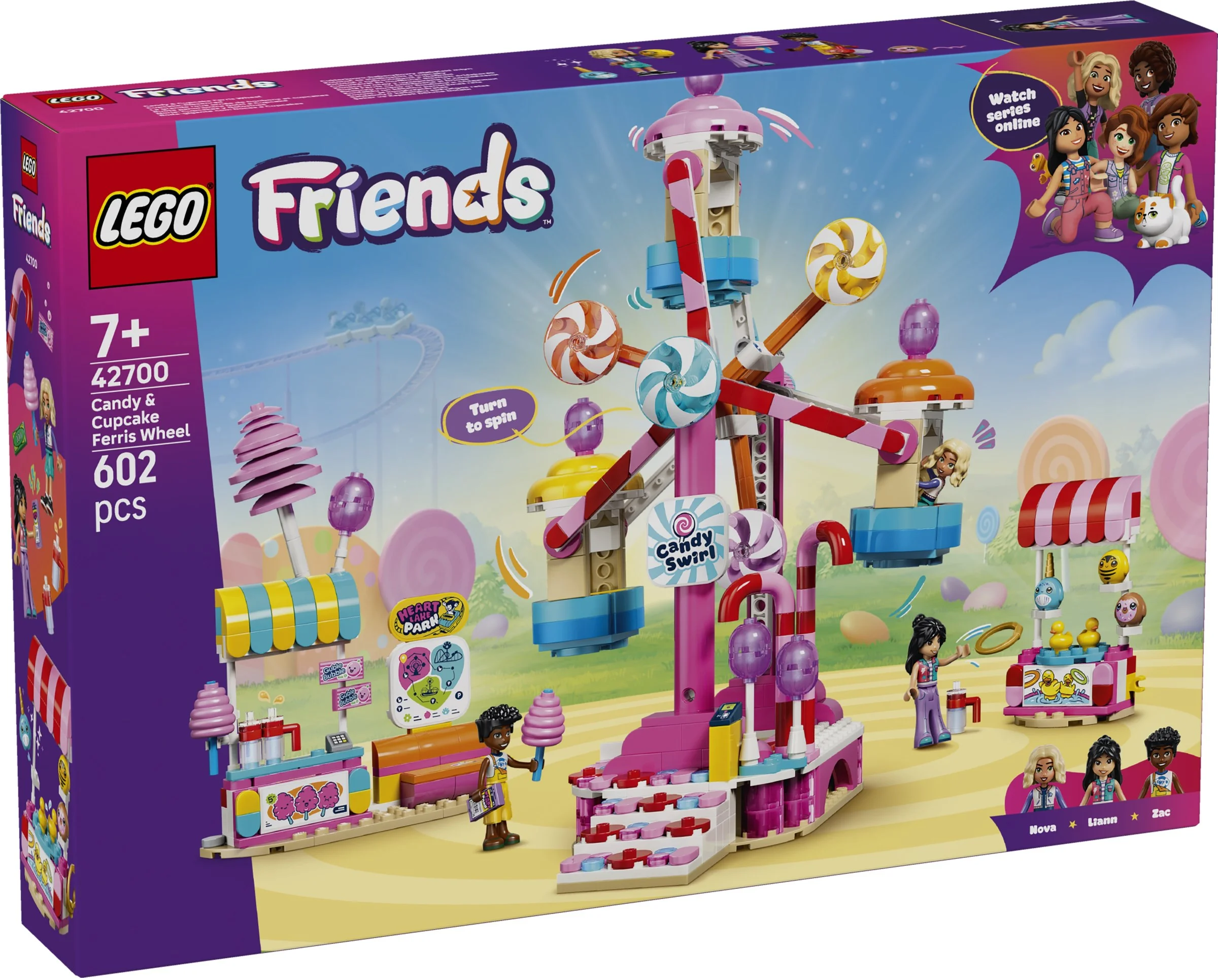 LEGO® 42700 Cukierkowo-babeczkowy diabelski młyn - zdjęcie 2