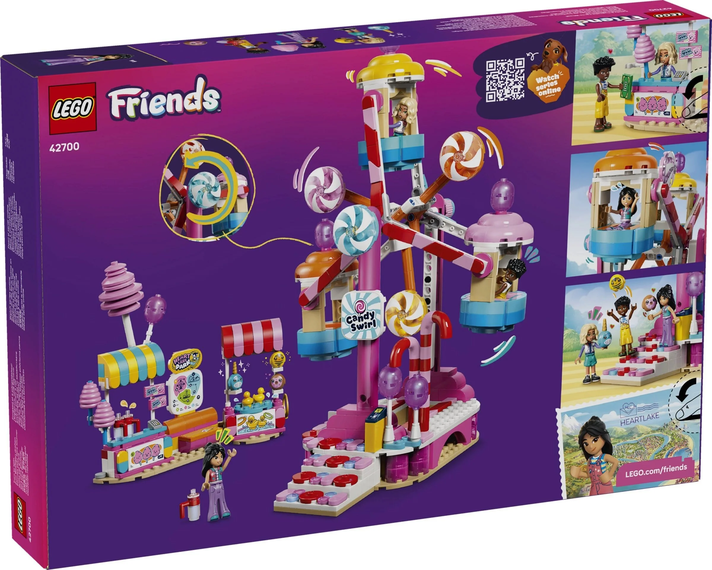 LEGO® 42700 Cukierkowo-babeczkowy diabelski młyn - zdjęcie 4