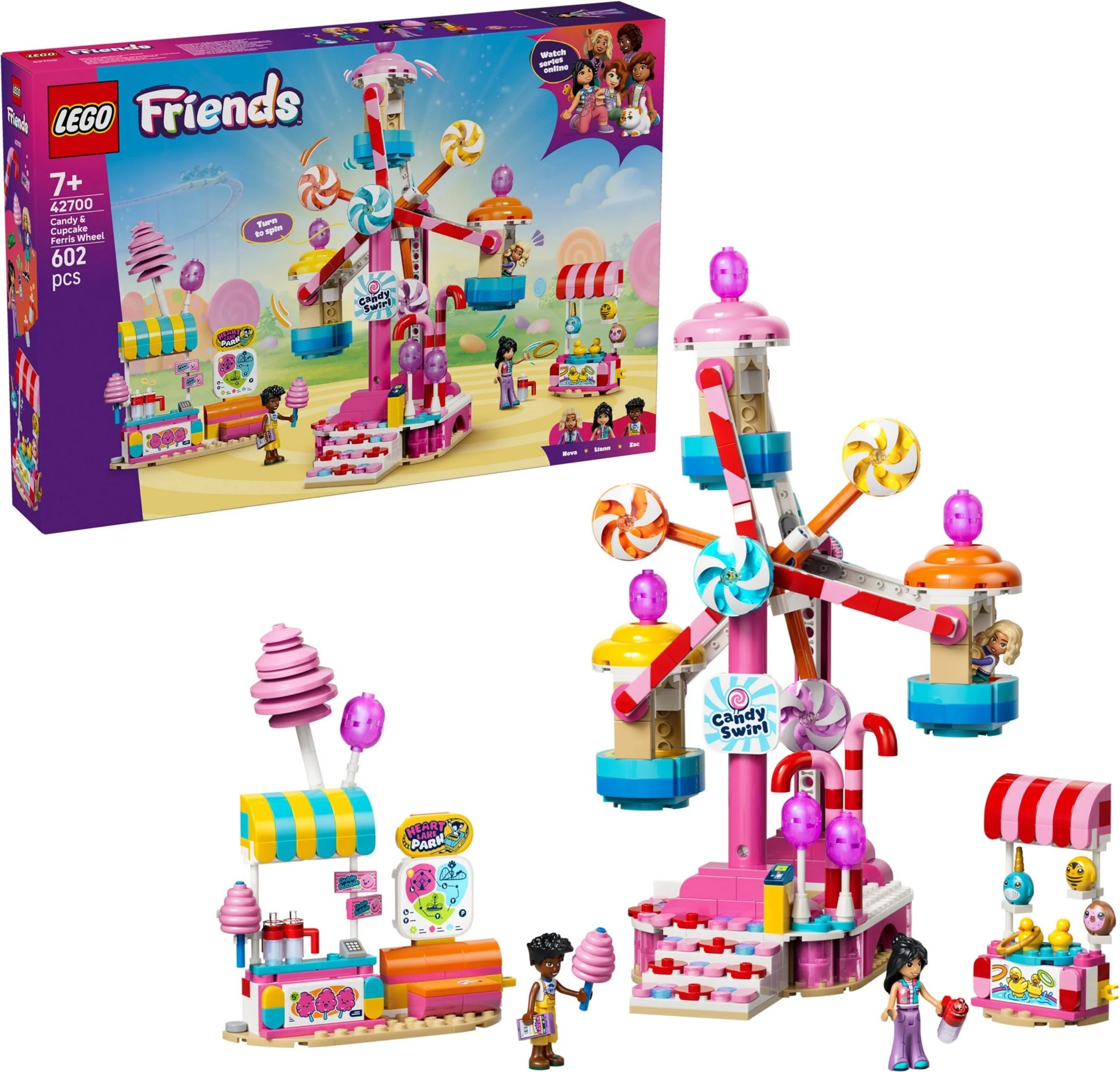 LEGO® 42700 Cukierkowo-babeczkowy diabelski młyn - zdjęcie 6