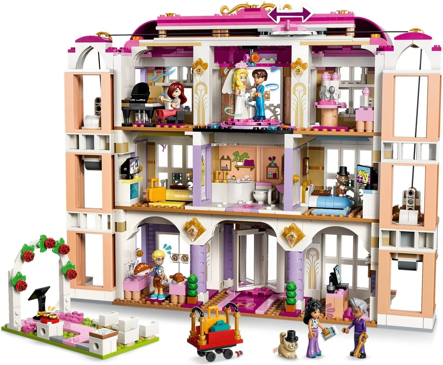 LEGO® 42704 Grand Hotel w mieście Heartlake - zdjęcie 29