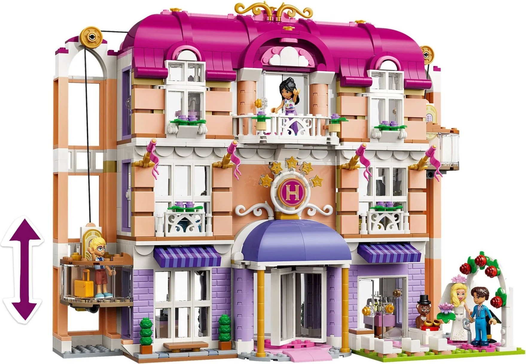 LEGO® 42704 Grand Hotel w mieście Heartlake - zdjęcie 31