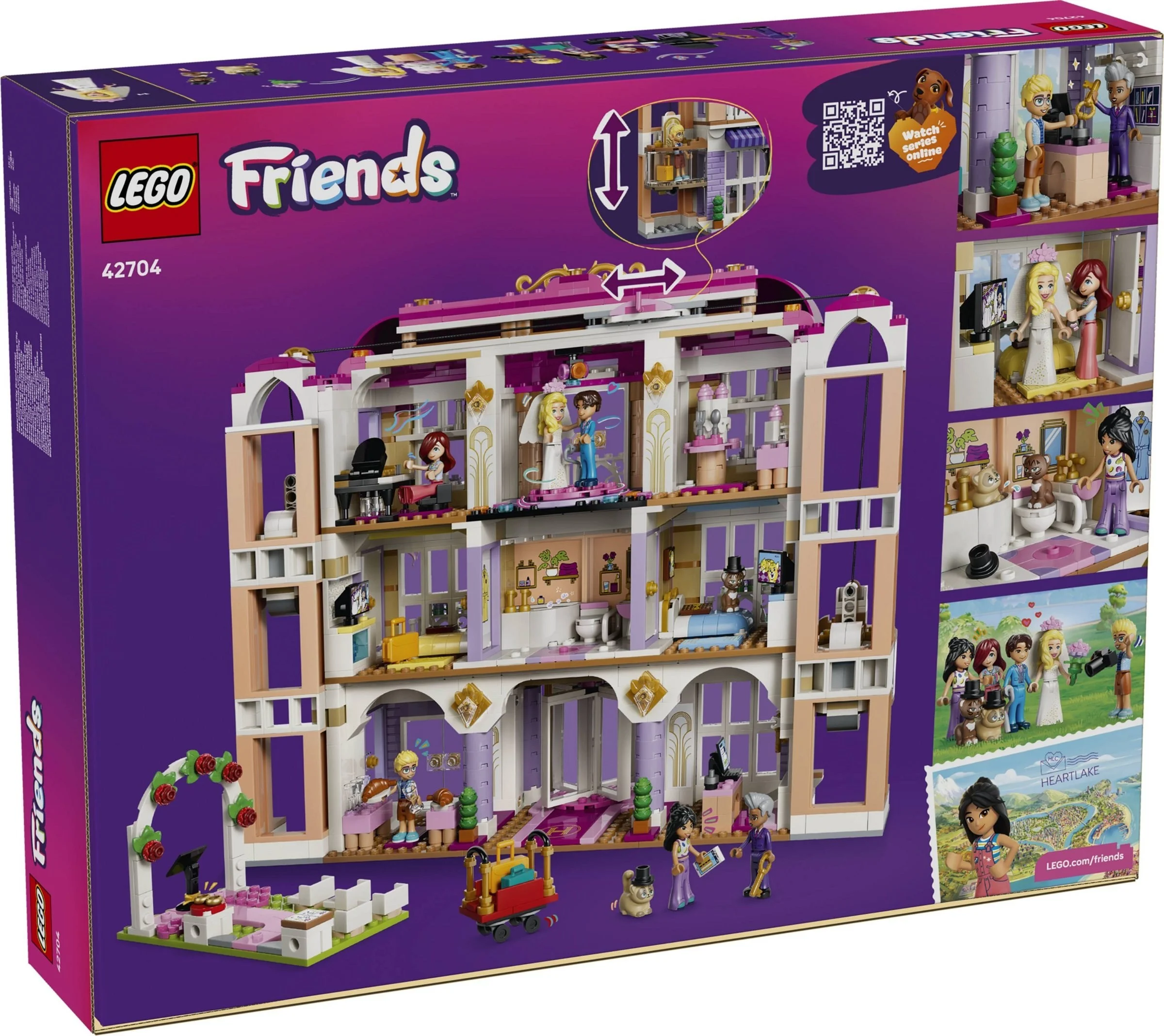 LEGO® 42704 Grand Hotel w mieście Heartlake - zdjęcie 3