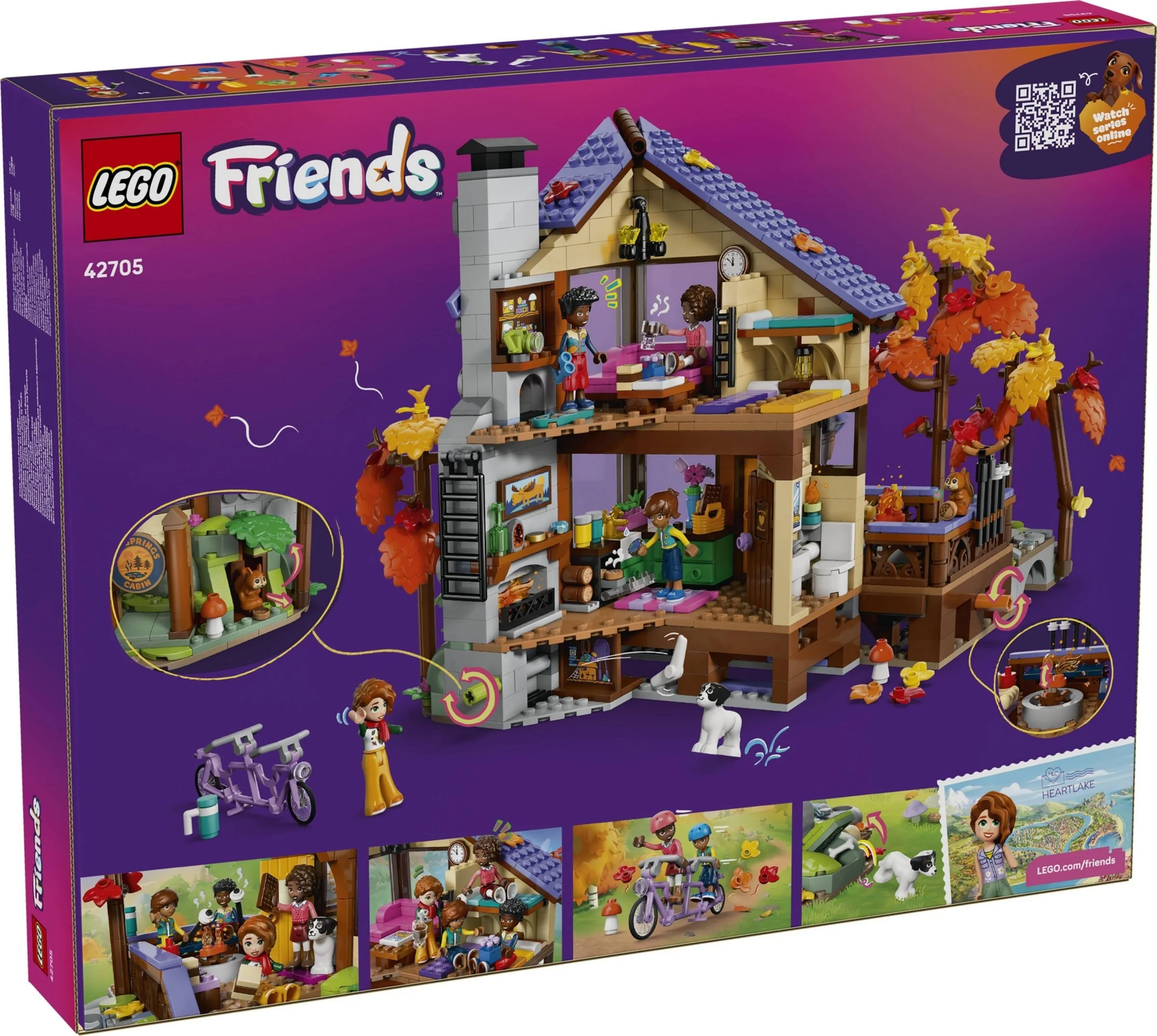 LEGO® 42705 Jesienna leśna chatka - zdjęcie 3