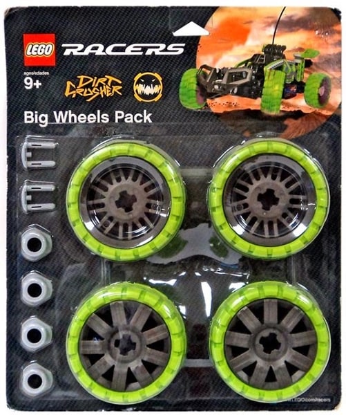 Big Wheels Pack Dirt Crusher (Green)