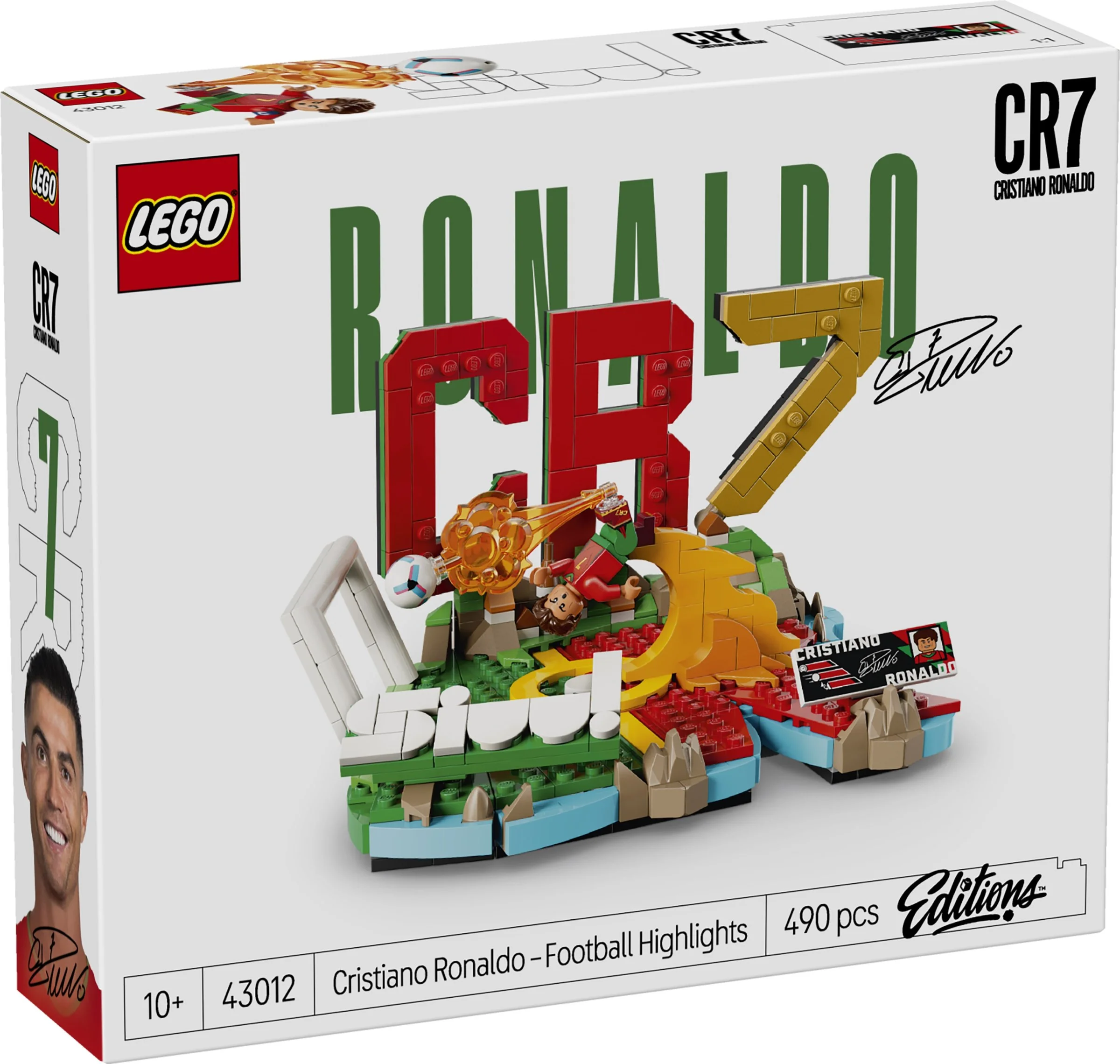 LEGO® 43012 Cristiano Ronaldo - piłkarskie momenty - zdjęcie 2