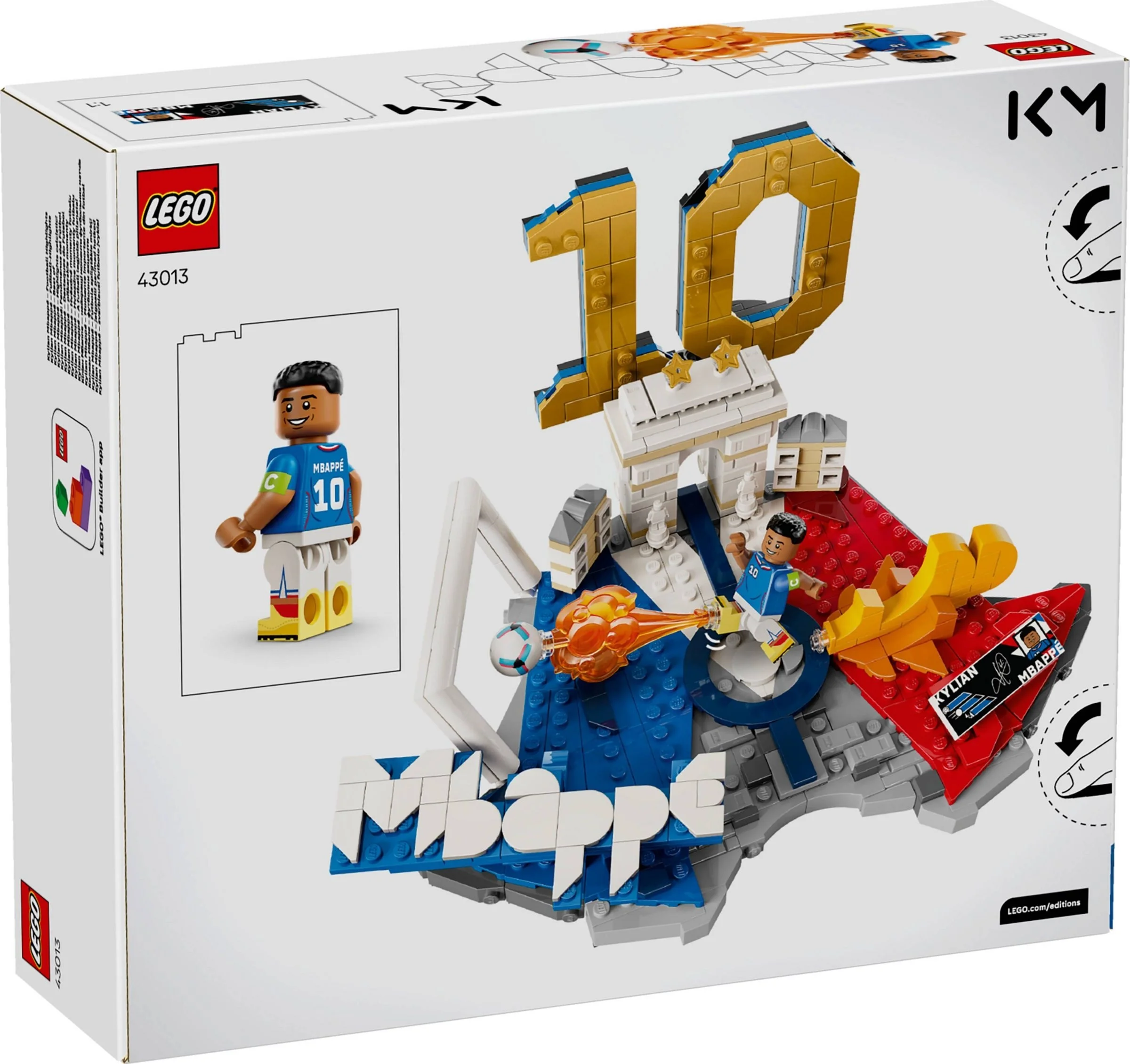 LEGO® 43013 Kylian Mbappé - piłkarskie momenty - zdjęcie 4