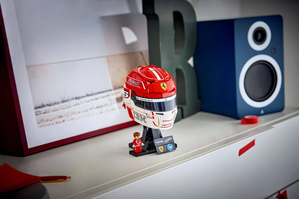 LEGO® 43014 Kask Charles Leclerc Scuderia Ferrari HP - zdjęcie 15