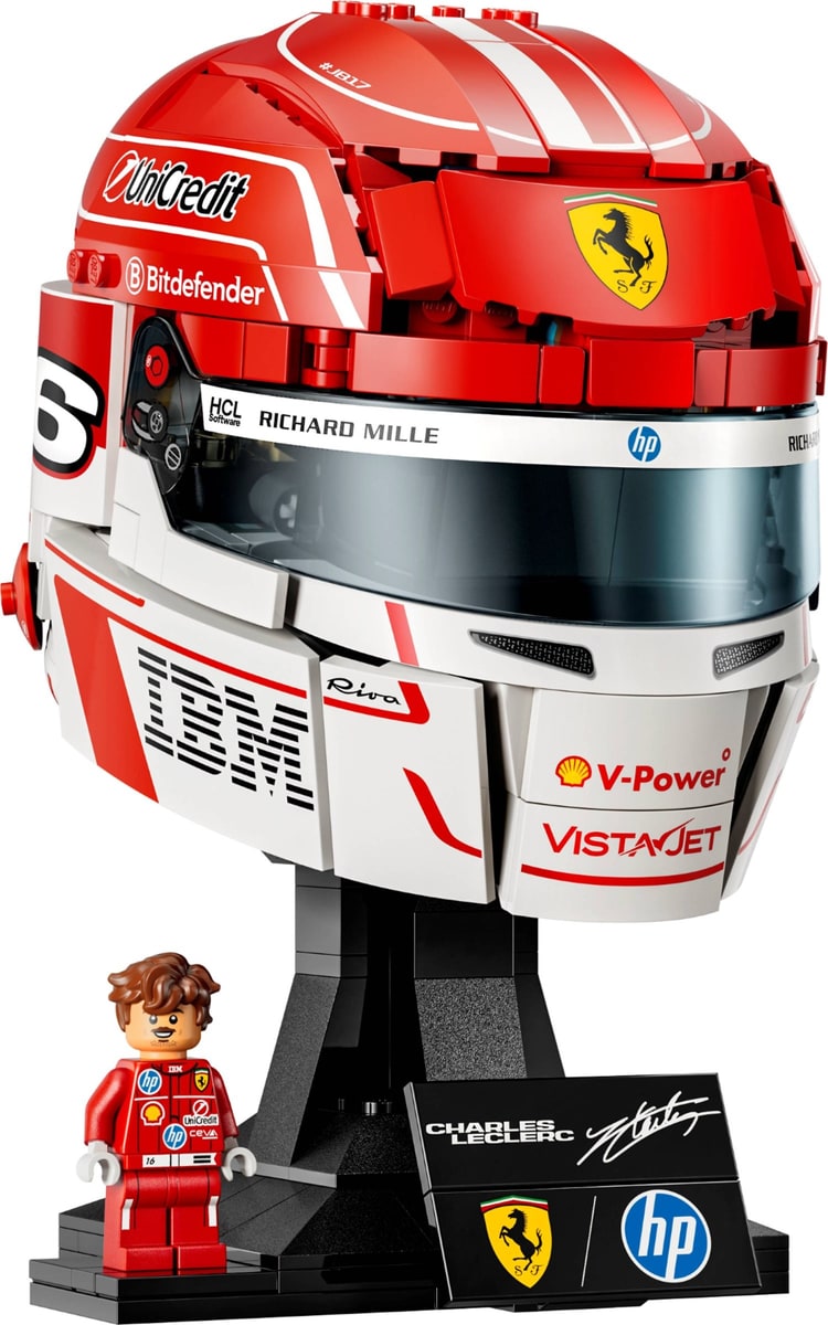 LEGO® 43014 Kask Charles Leclerc Scuderia Ferrari HP - zdjęcie 17