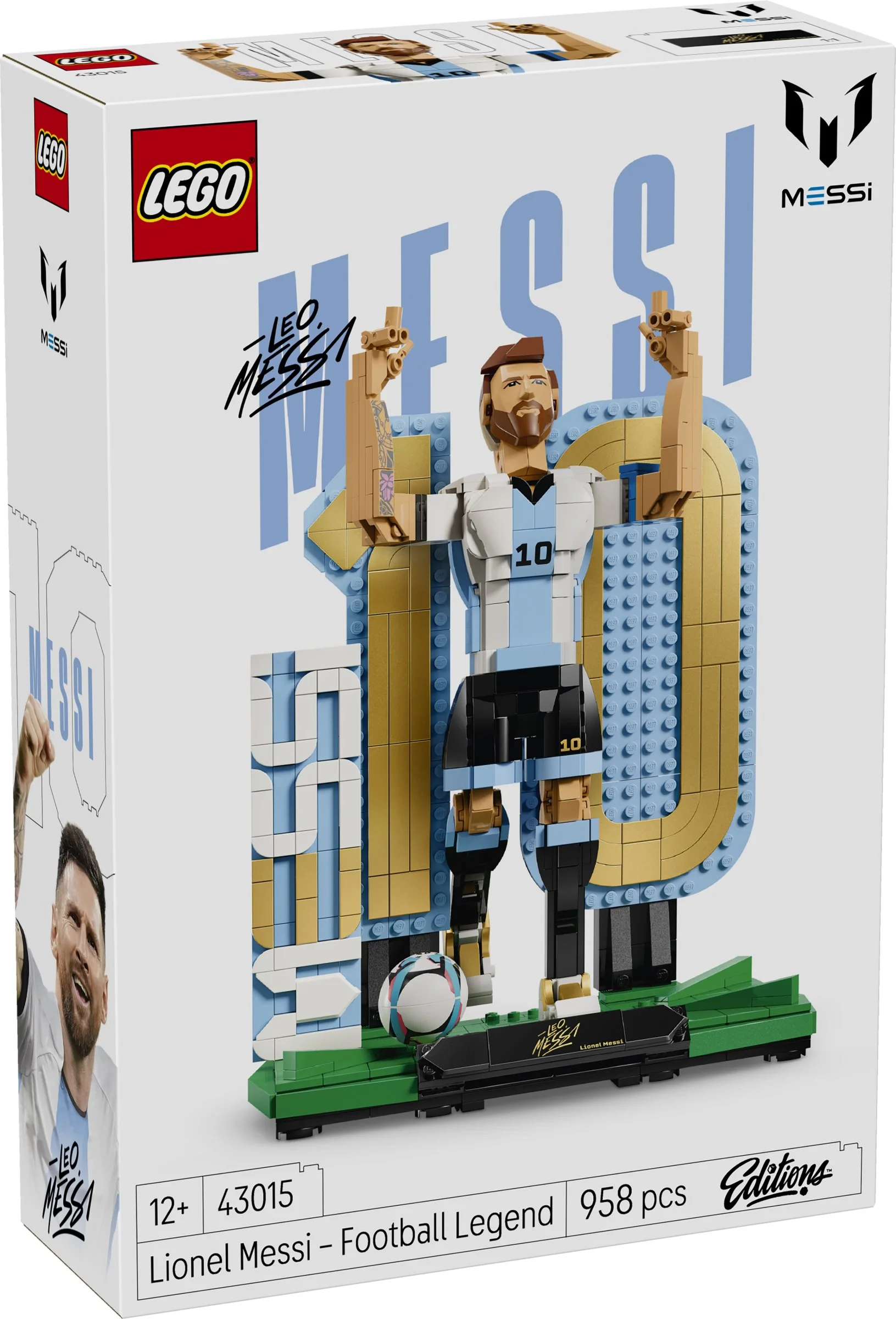 LEGO® 43015 Football Lionel Messi piłkarska legenda - zdjęcie 2