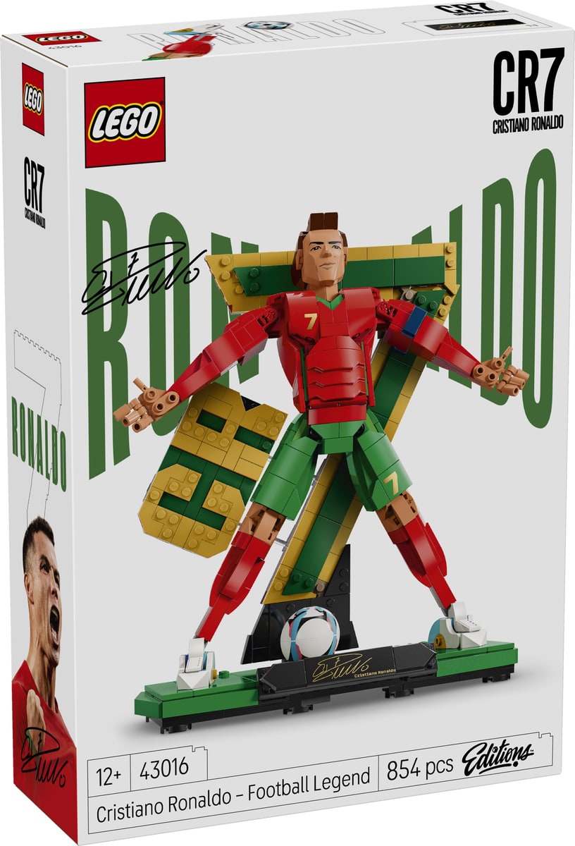 LEGO® 43016 Cristiano Ronaldo - piłkarska legenda - zdjęcie 3