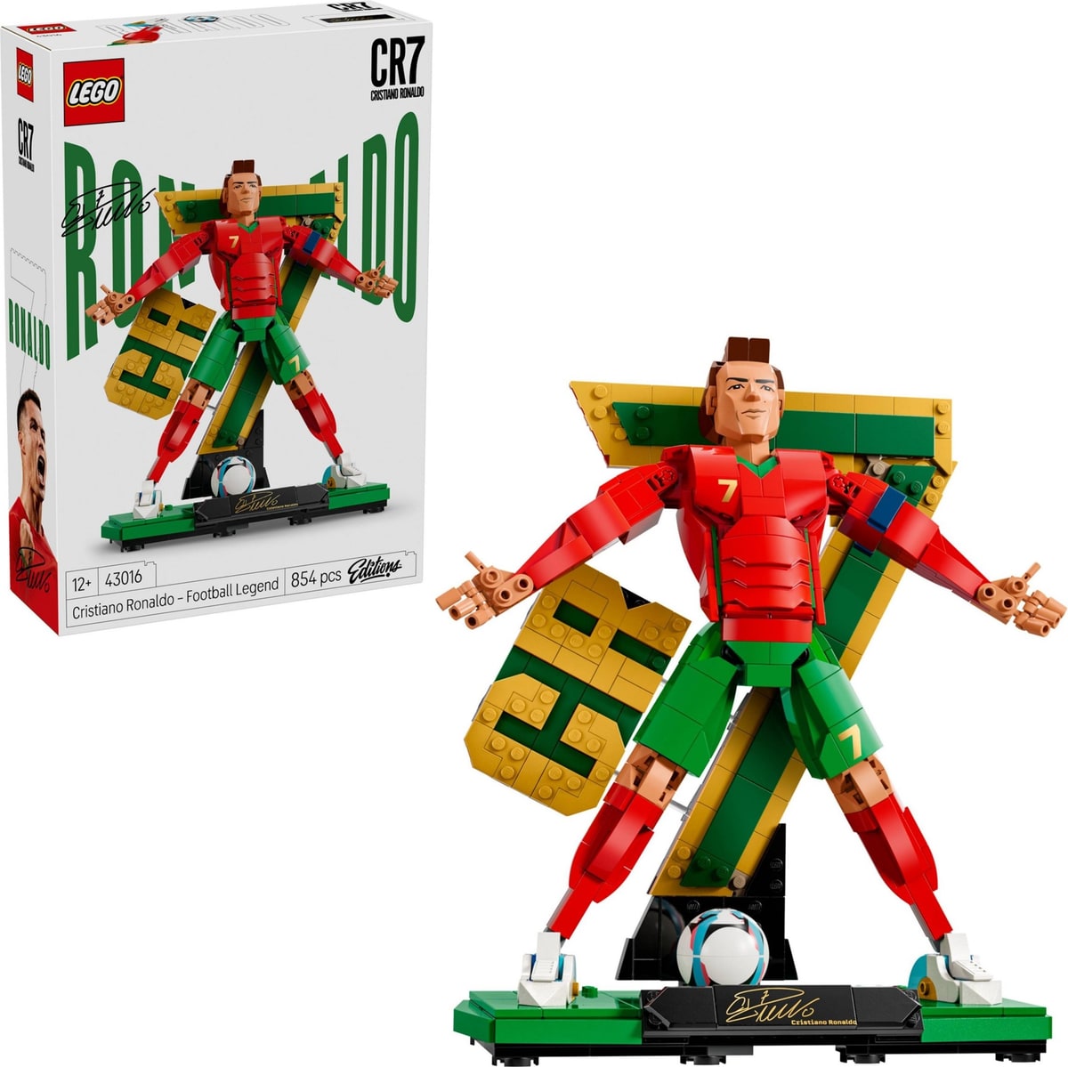 LEGO® 43016 Cristiano Ronaldo - piłkarska legenda - zdjęcie 7