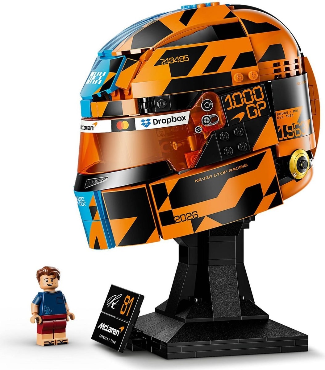 LEGO® 43017 Kask Oscar Piastri McLaren Mastercard F1 Team - zdjęcie 10
