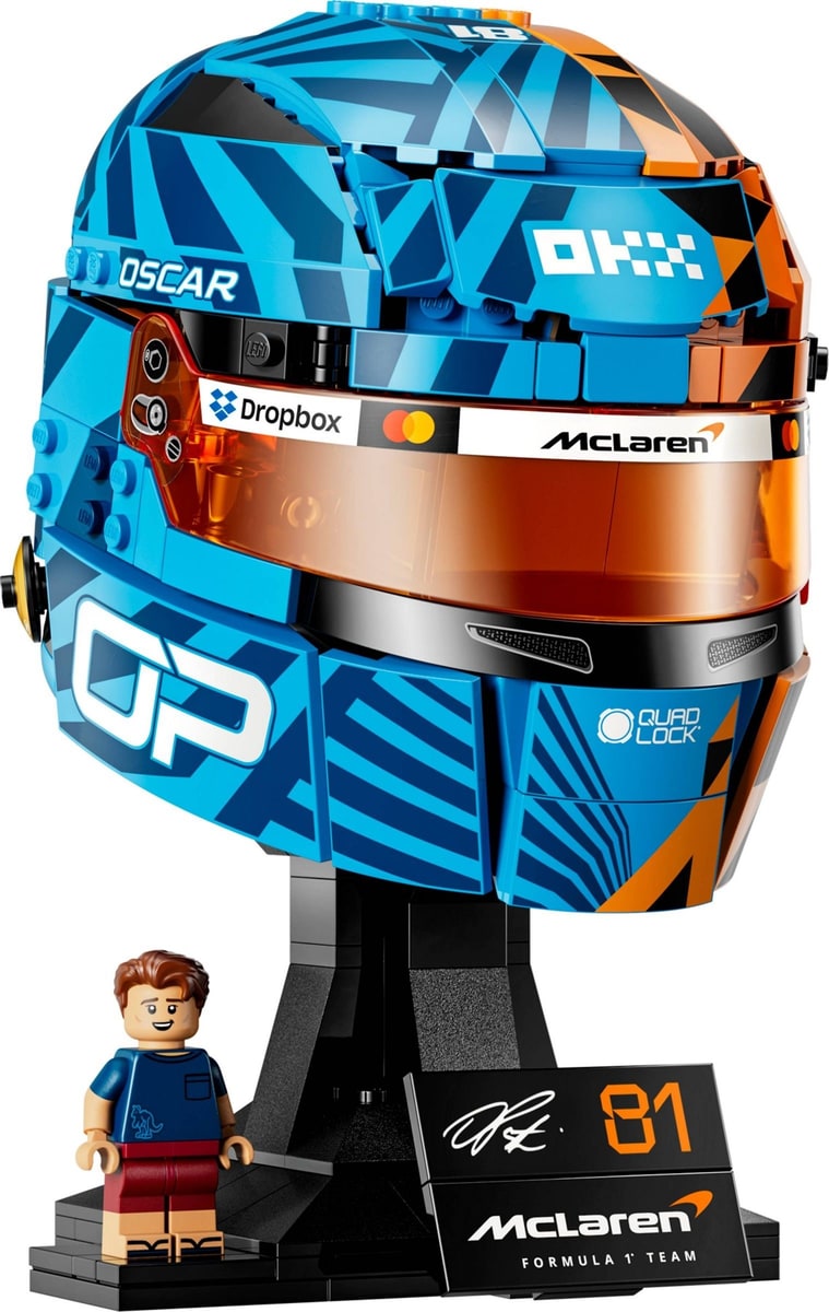 LEGO® 43017 Kask Oscar Piastri McLaren Mastercard F1 Team - zdjęcie 7